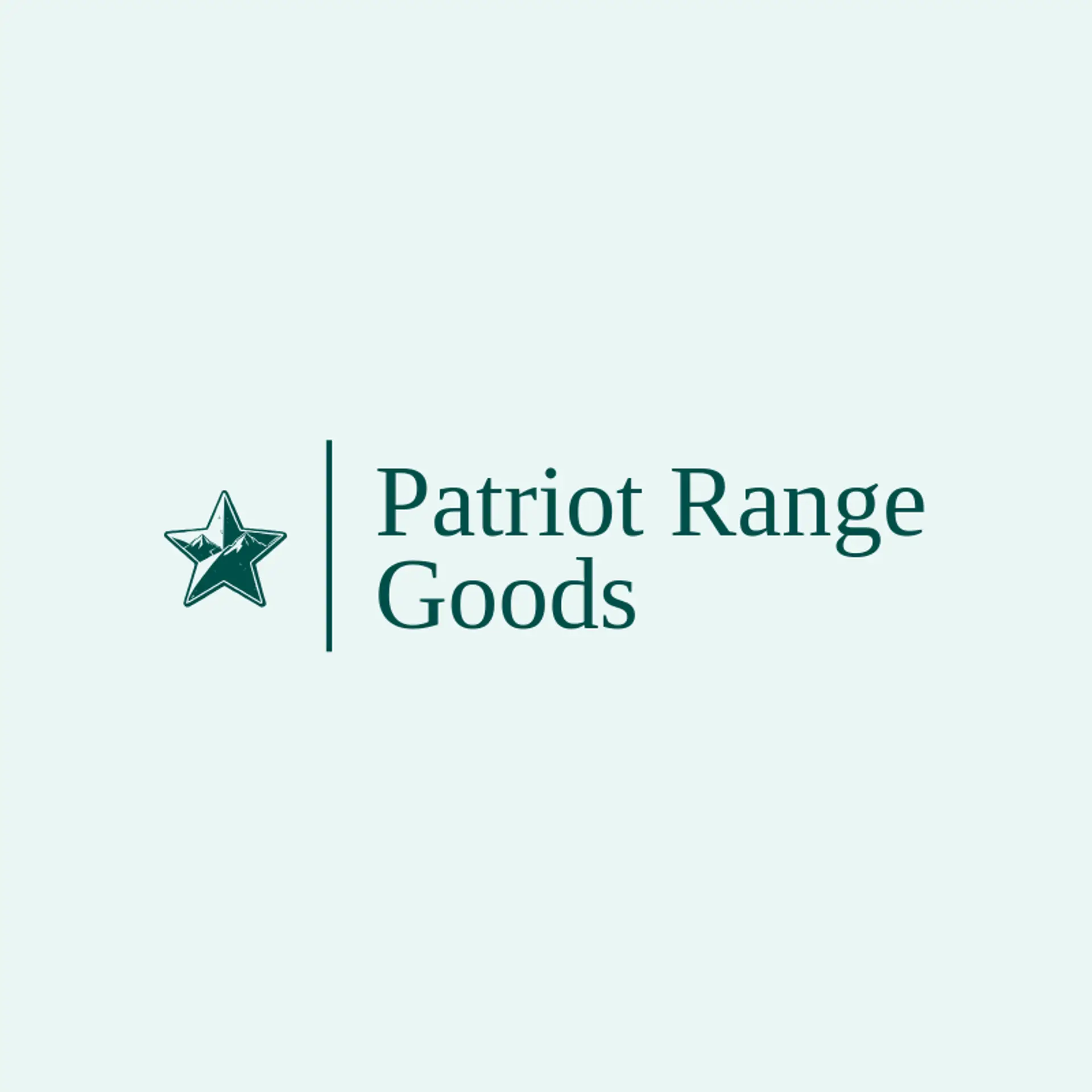 Patriot Range Goods logo for army