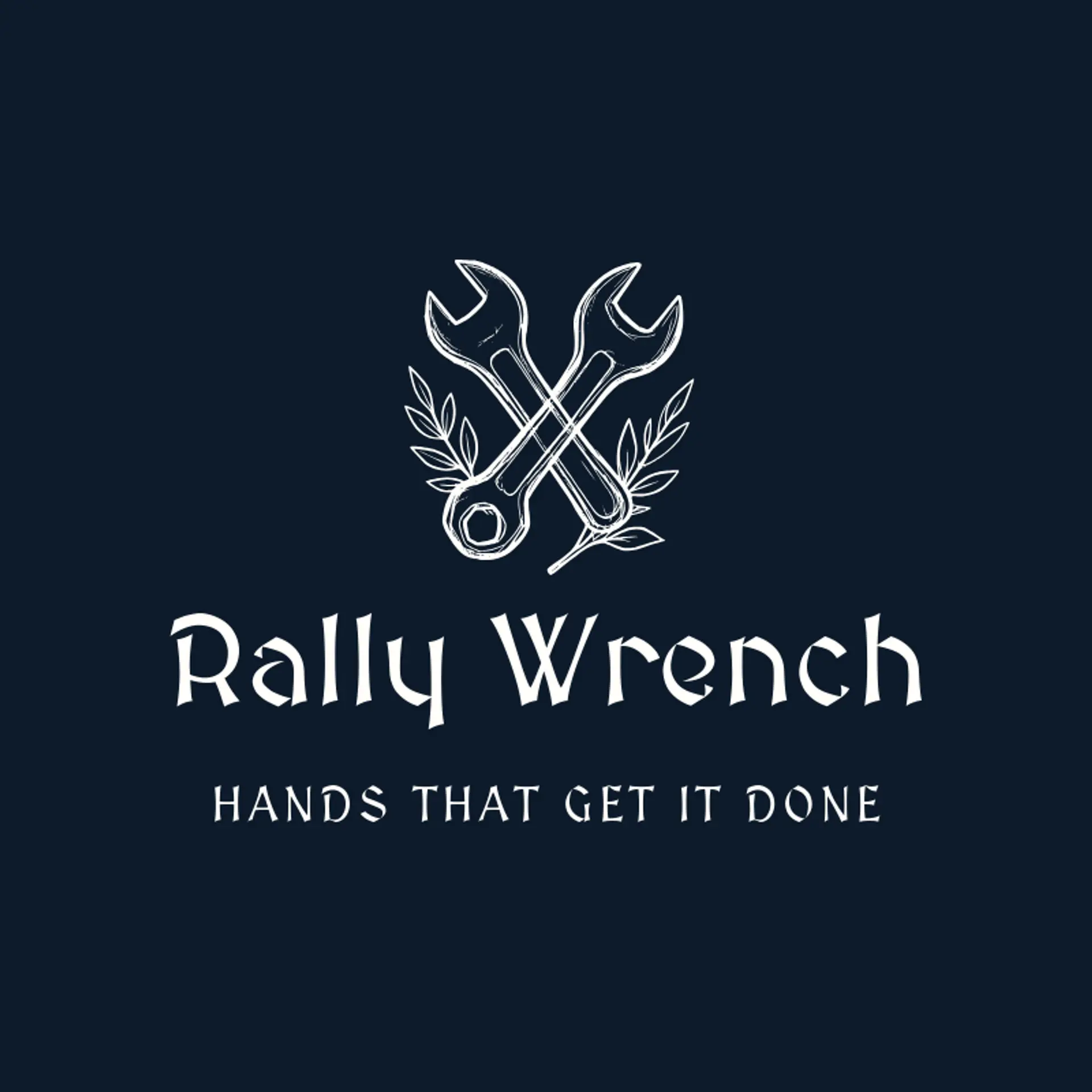 Rally Wrench logo for veteran owned