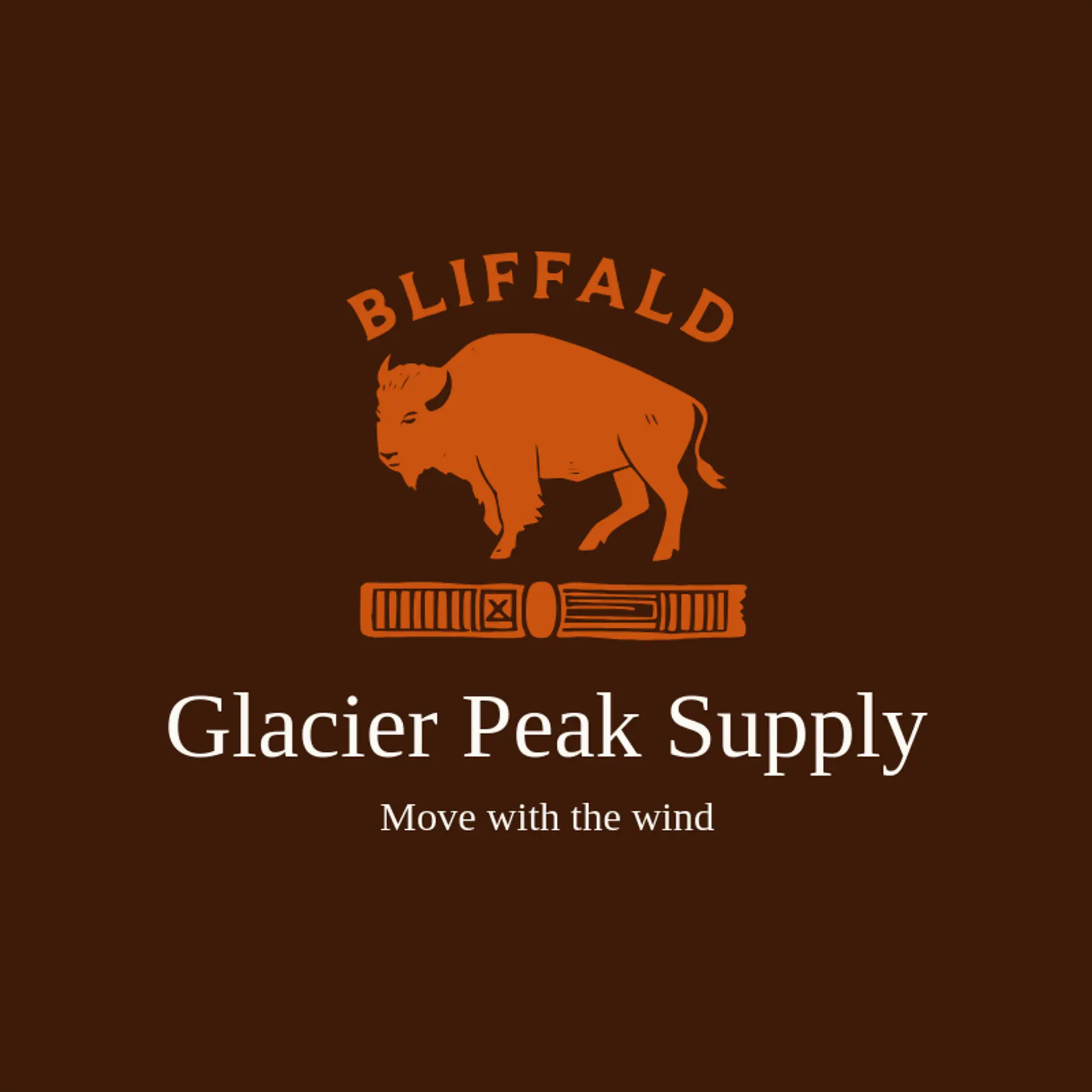 Glacier Peak Supply logo for blizzard