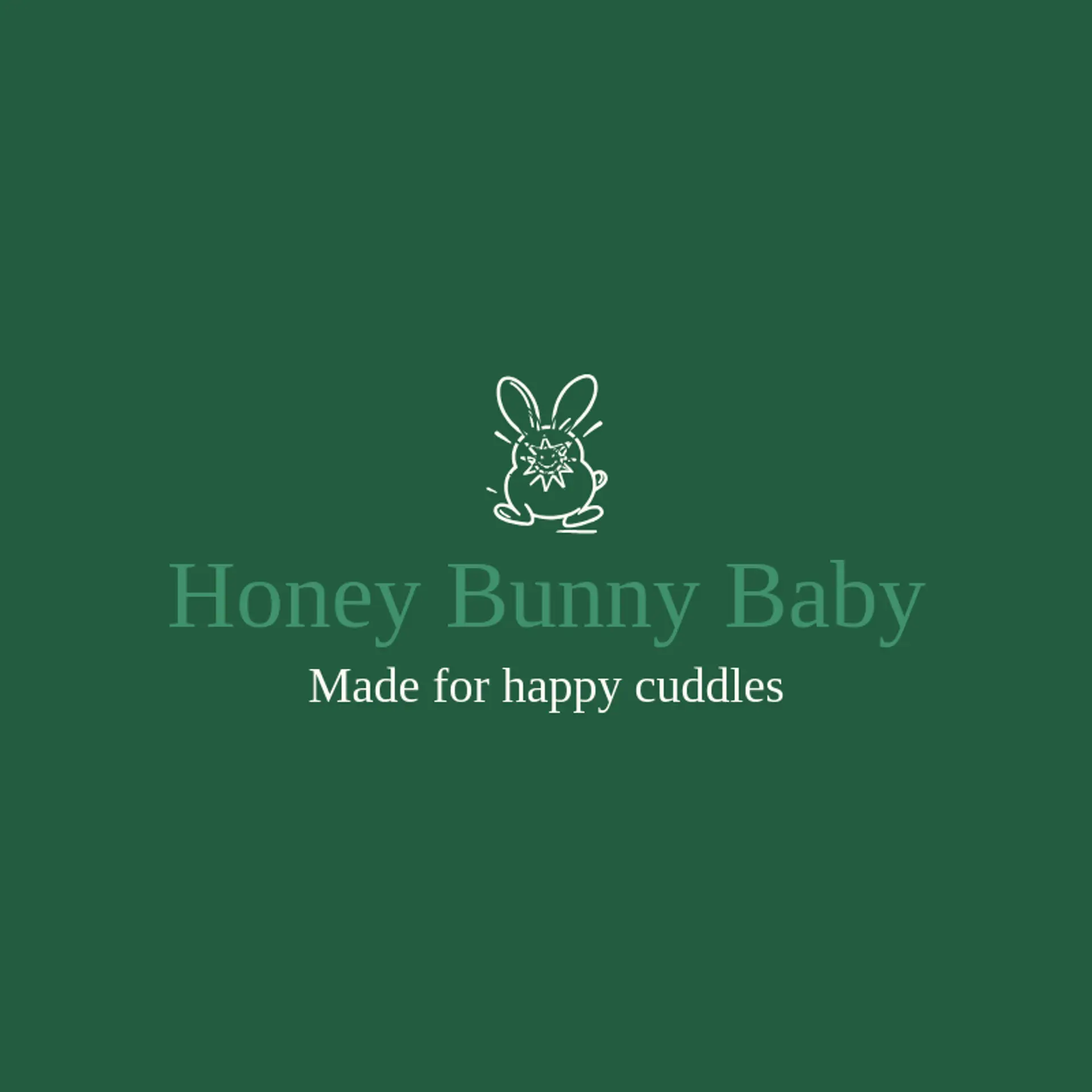 Honey Bunny Baby logo for baby