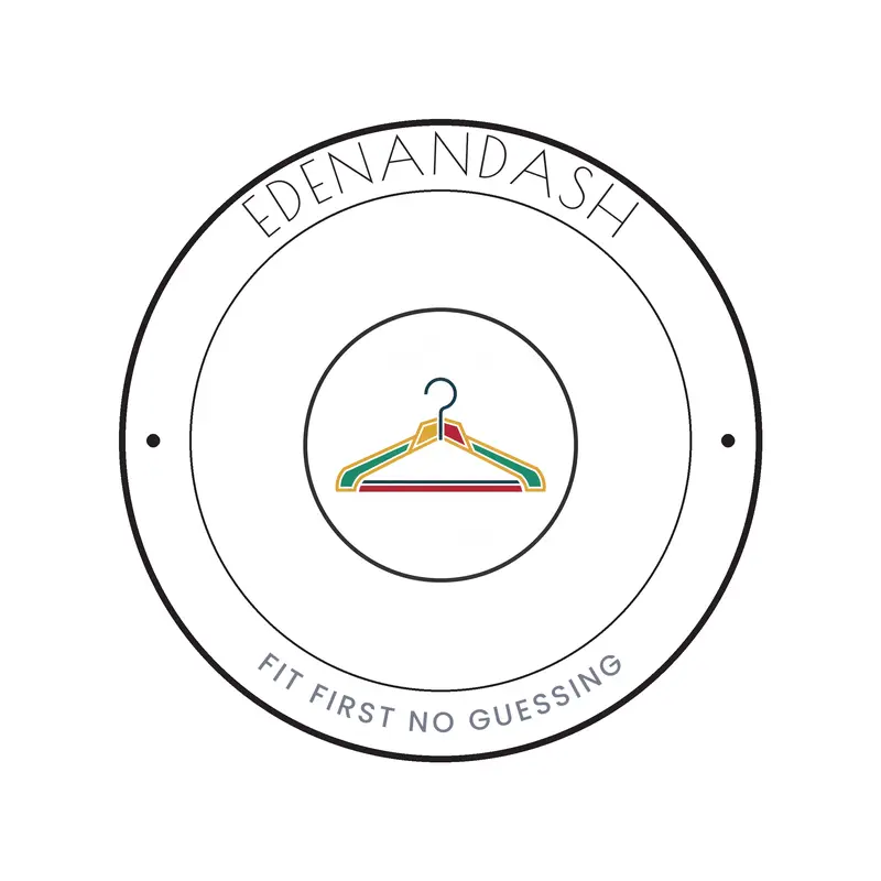 Looping hanger stylist logo in a deco style