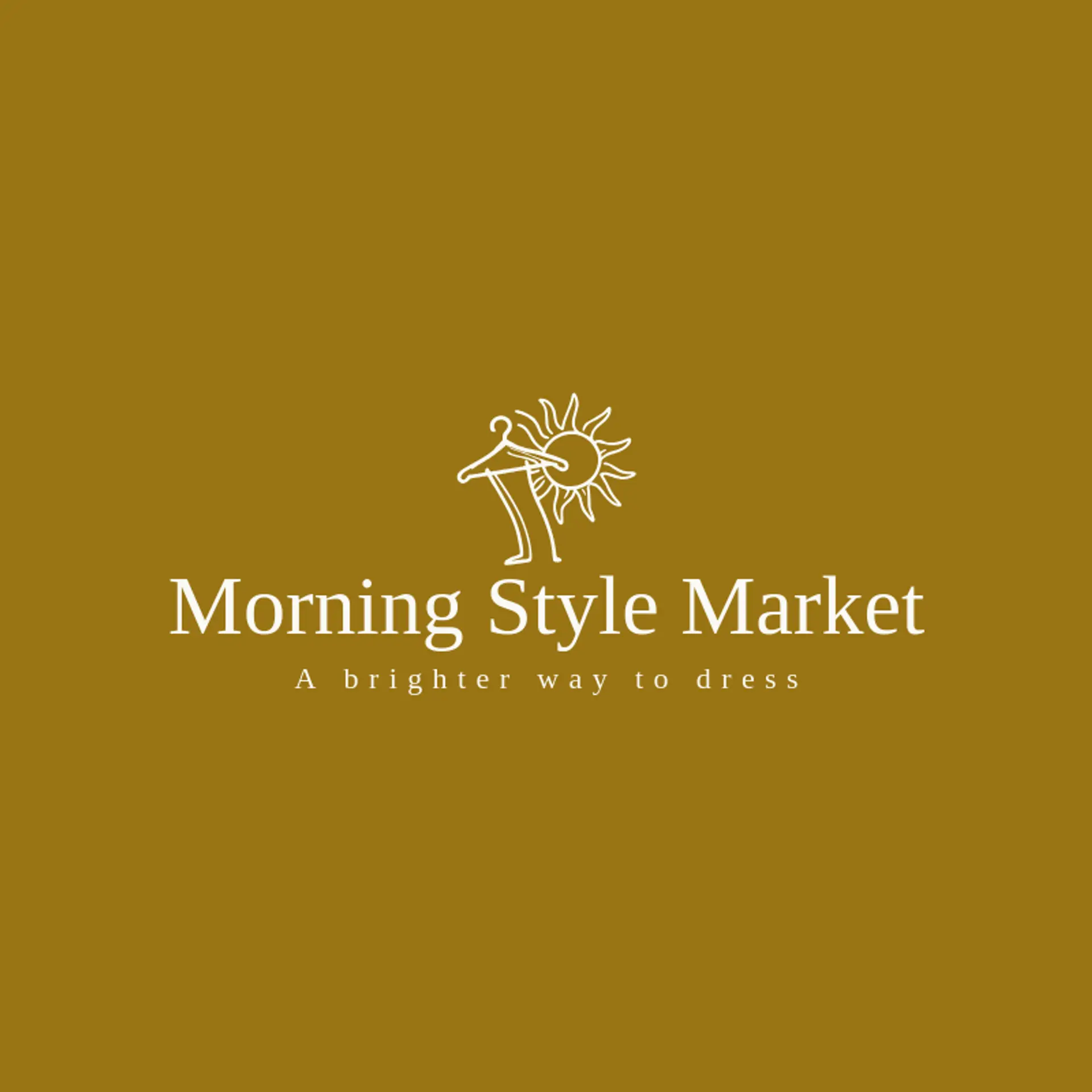 Morning Style Market logo for hanger