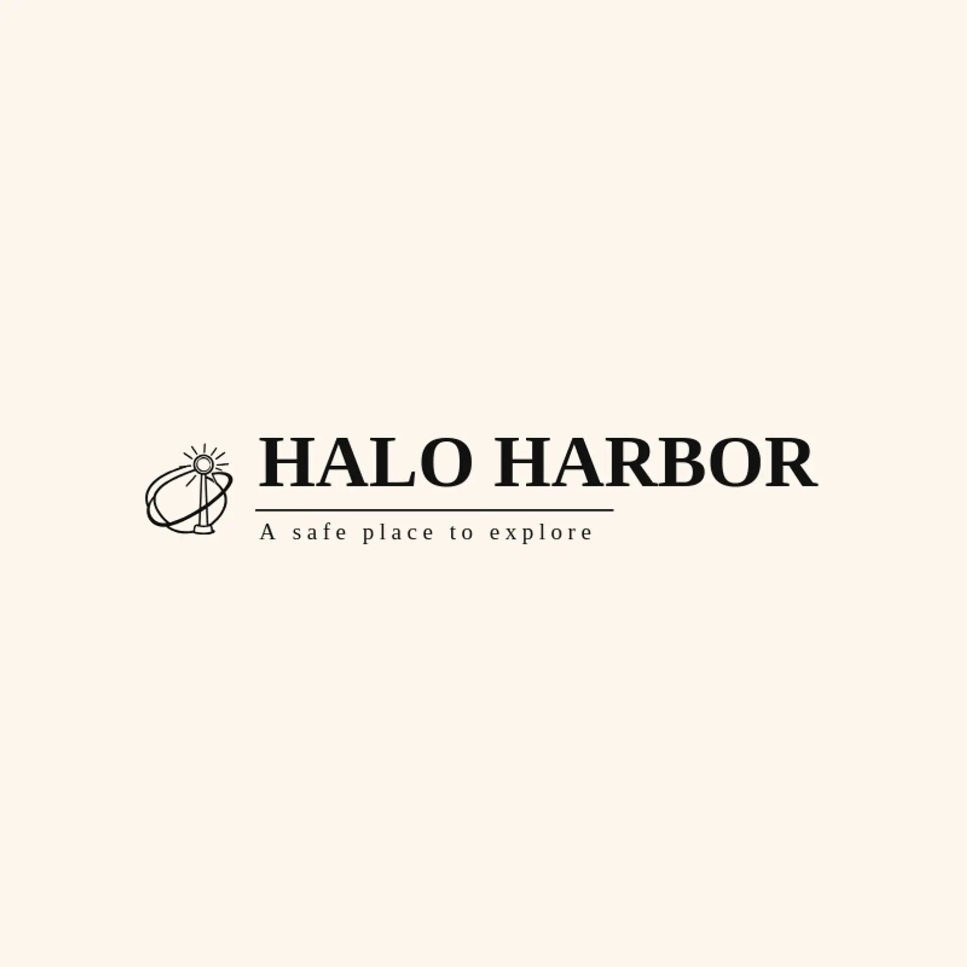 Halo Harbor logo for orbit