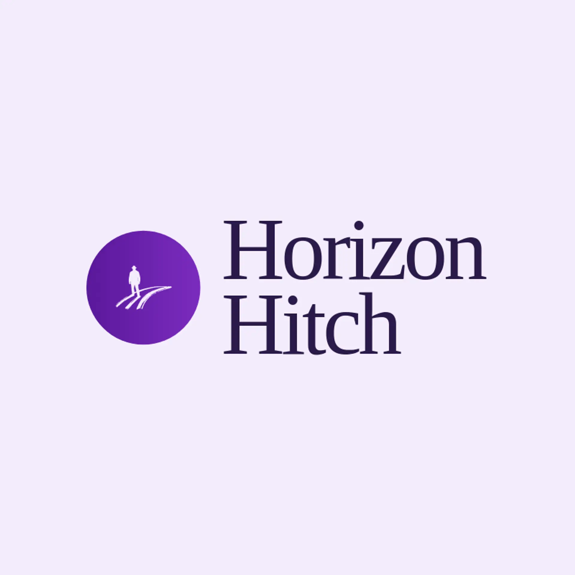 Horizon Hitch logo for road trip