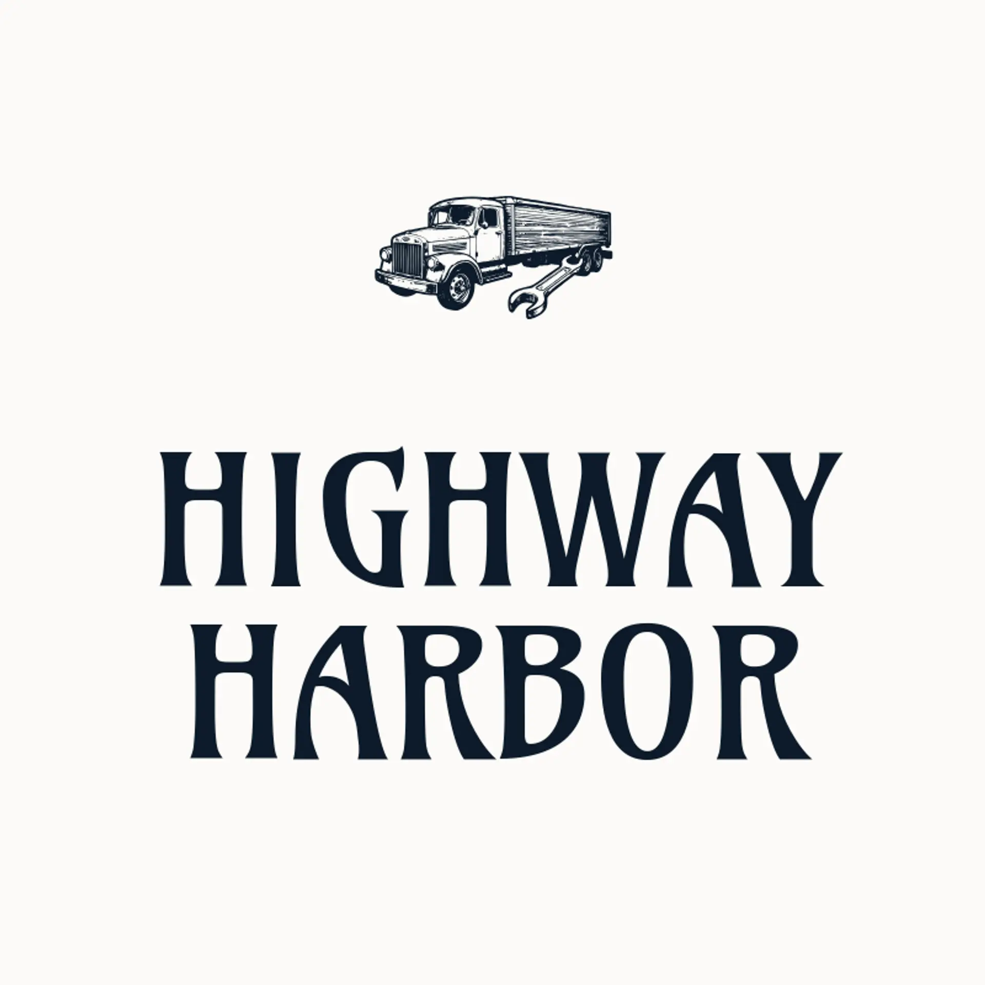 Highway Harbor logo for truck