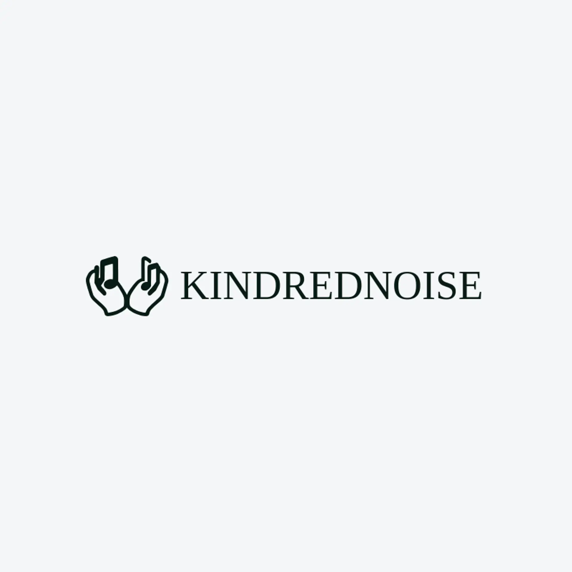 Kindred Noise logo for rock music