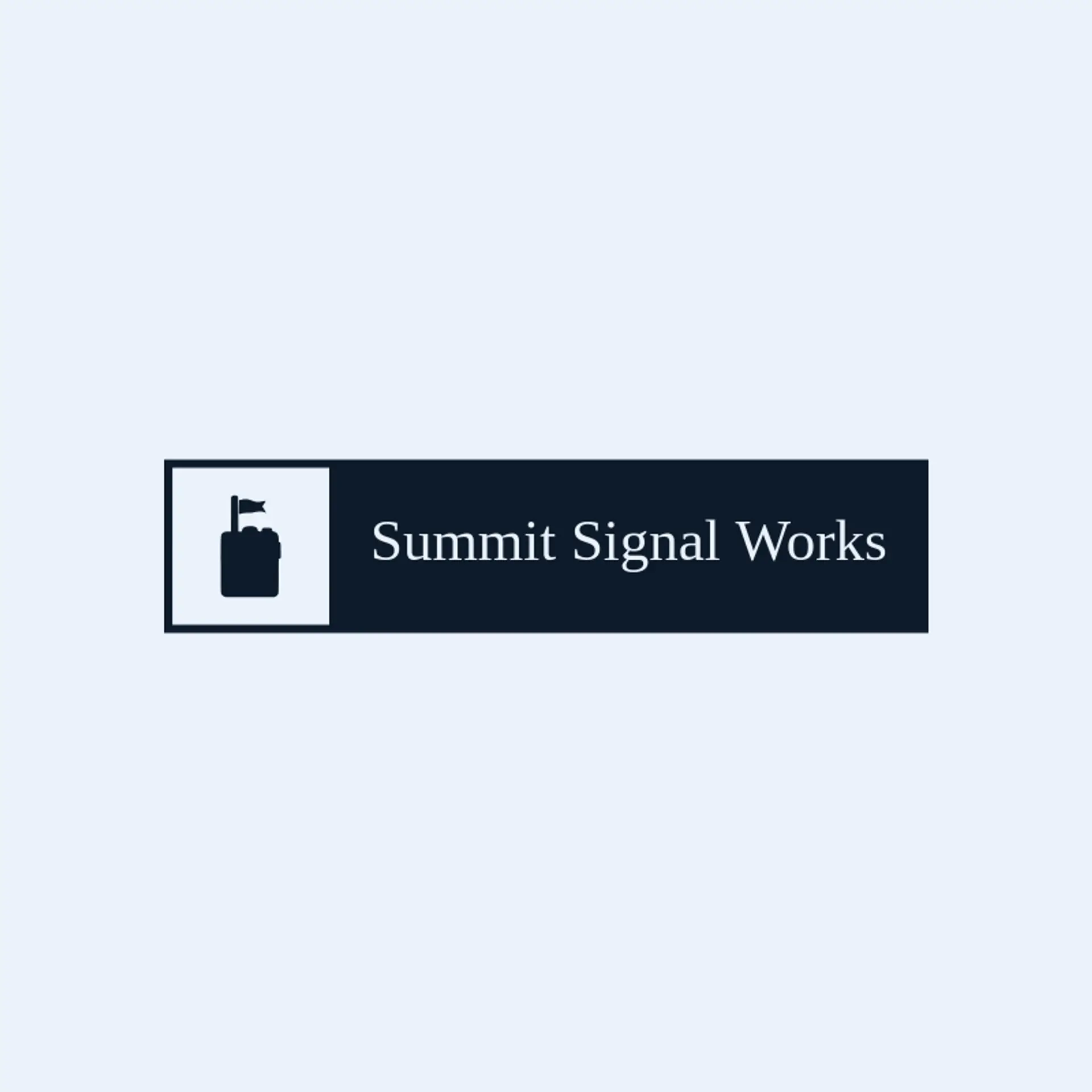 Summit Signal Works logo for tactical