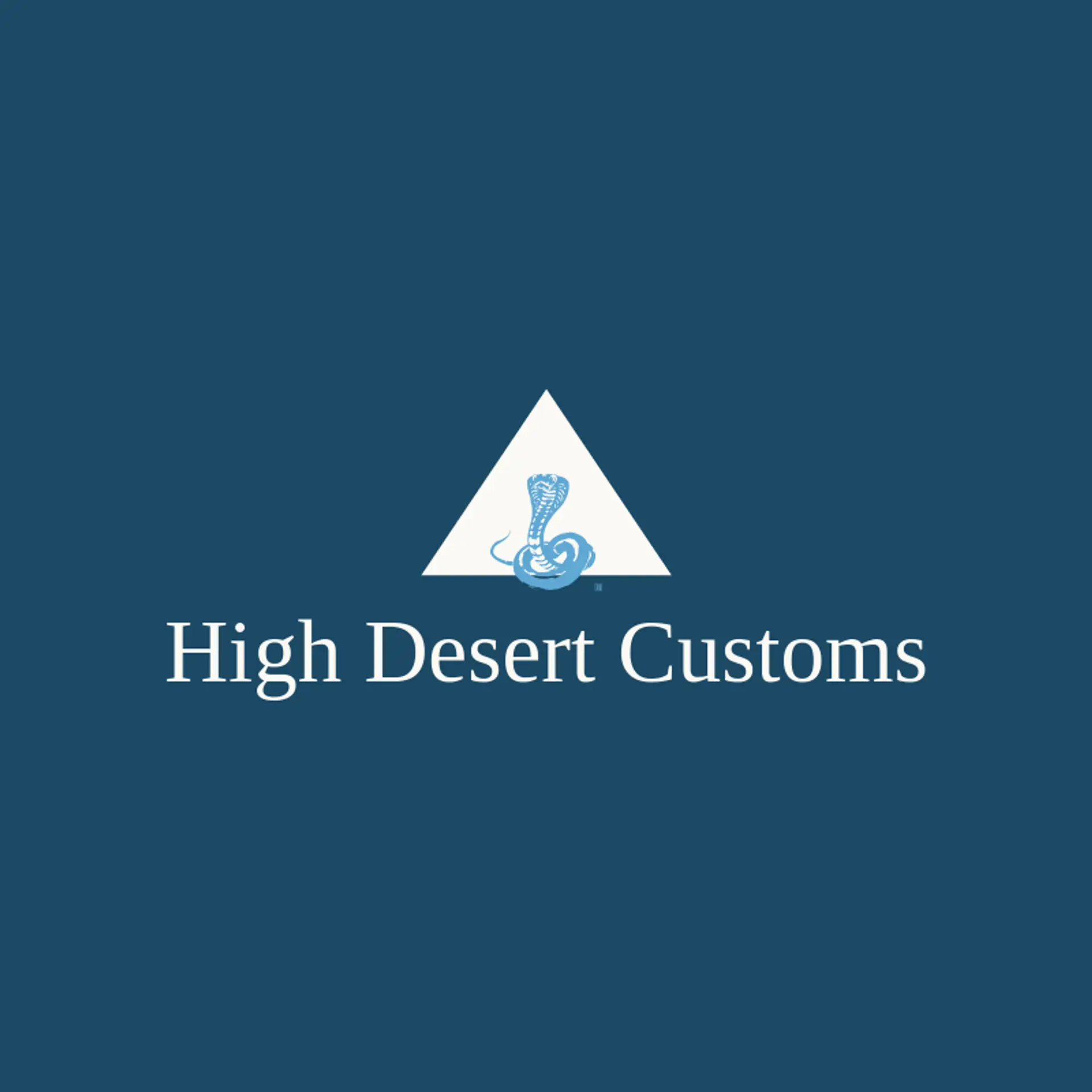 High Desert Customs logo for cobra