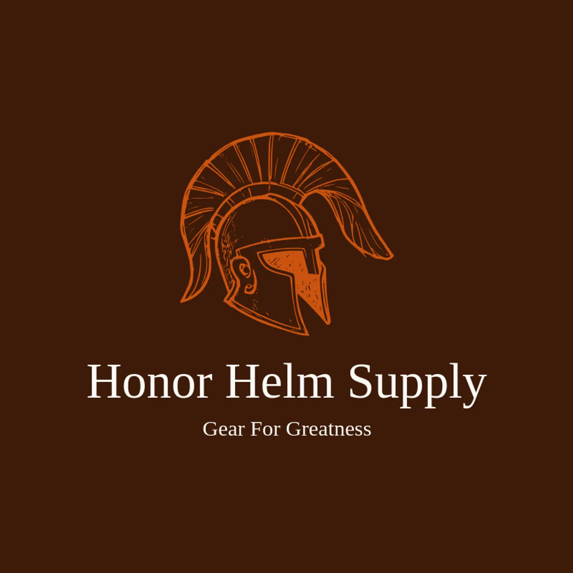 Honor Helm Supply logo for gladiator