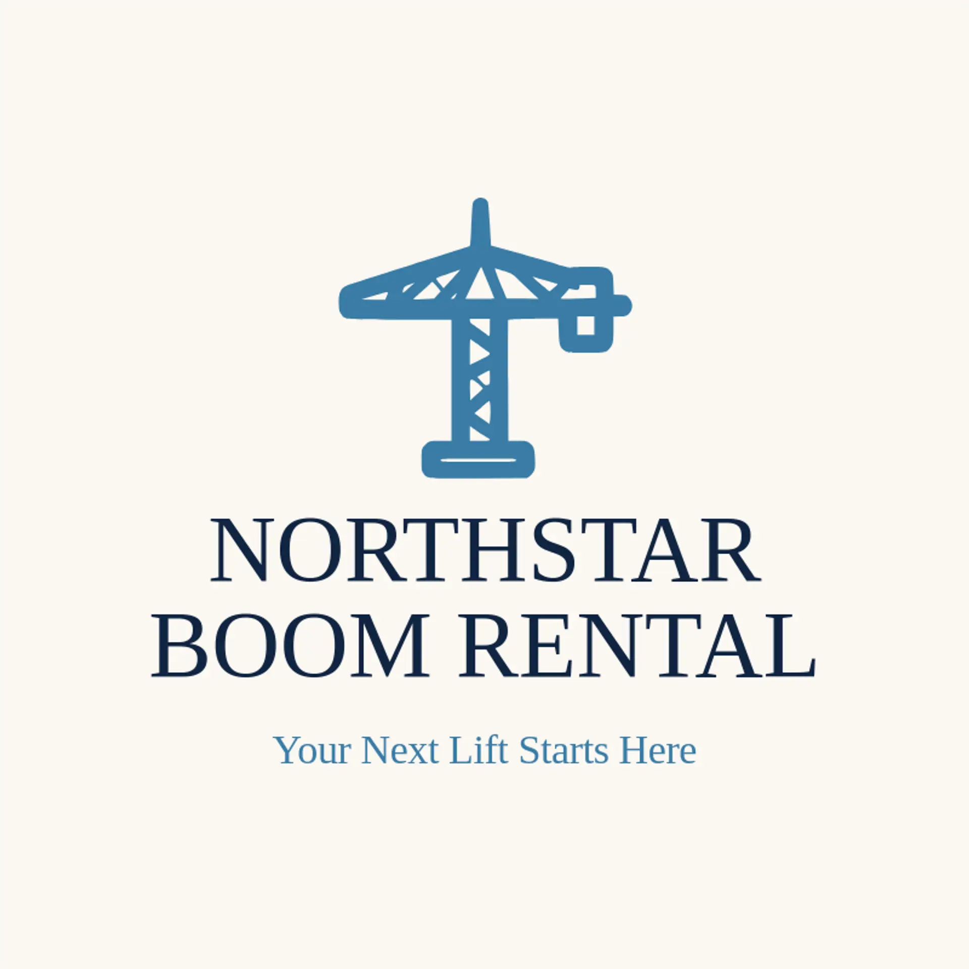 Northstar Boom Rental logo for crane