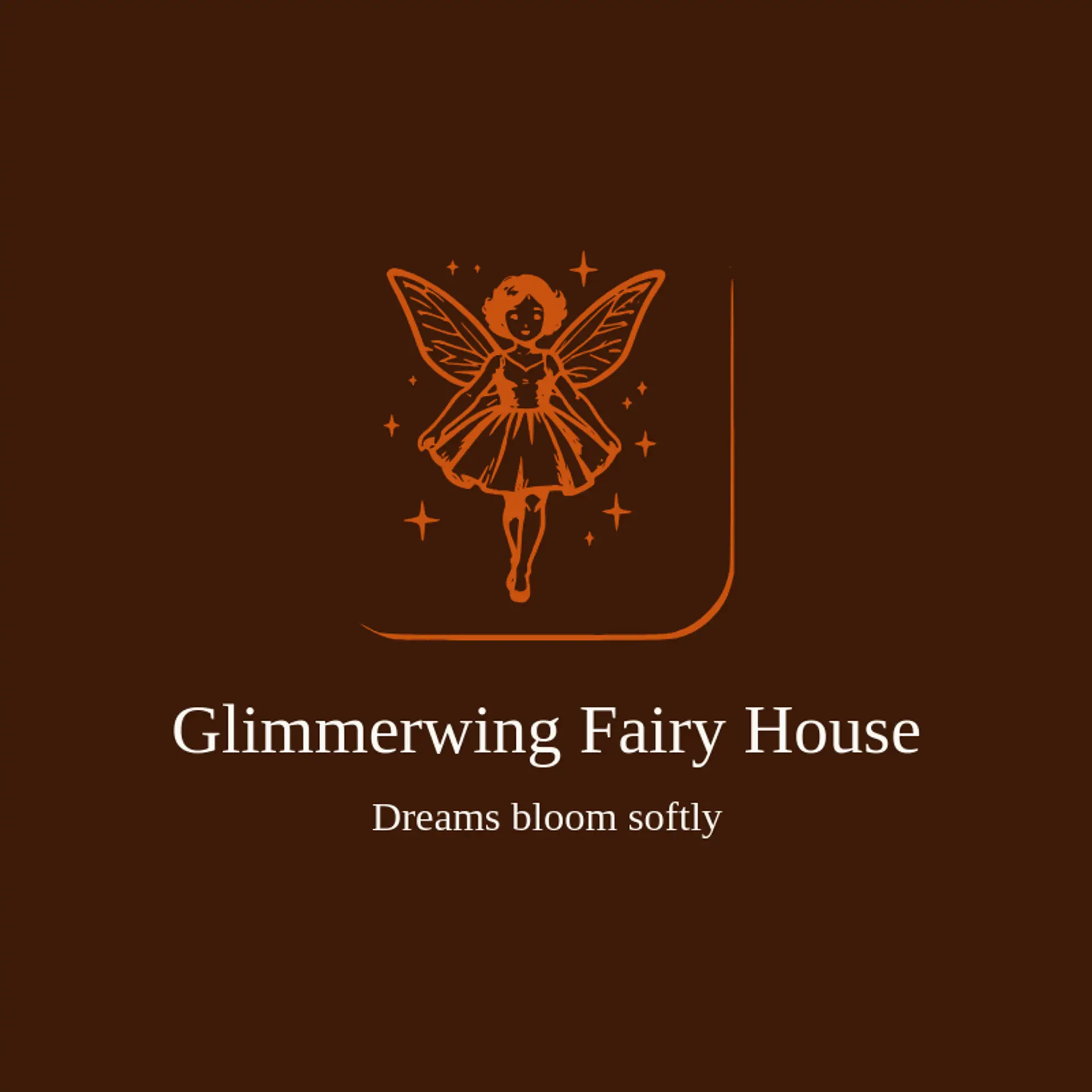 Glimmerwing Fairy House logo for fairy