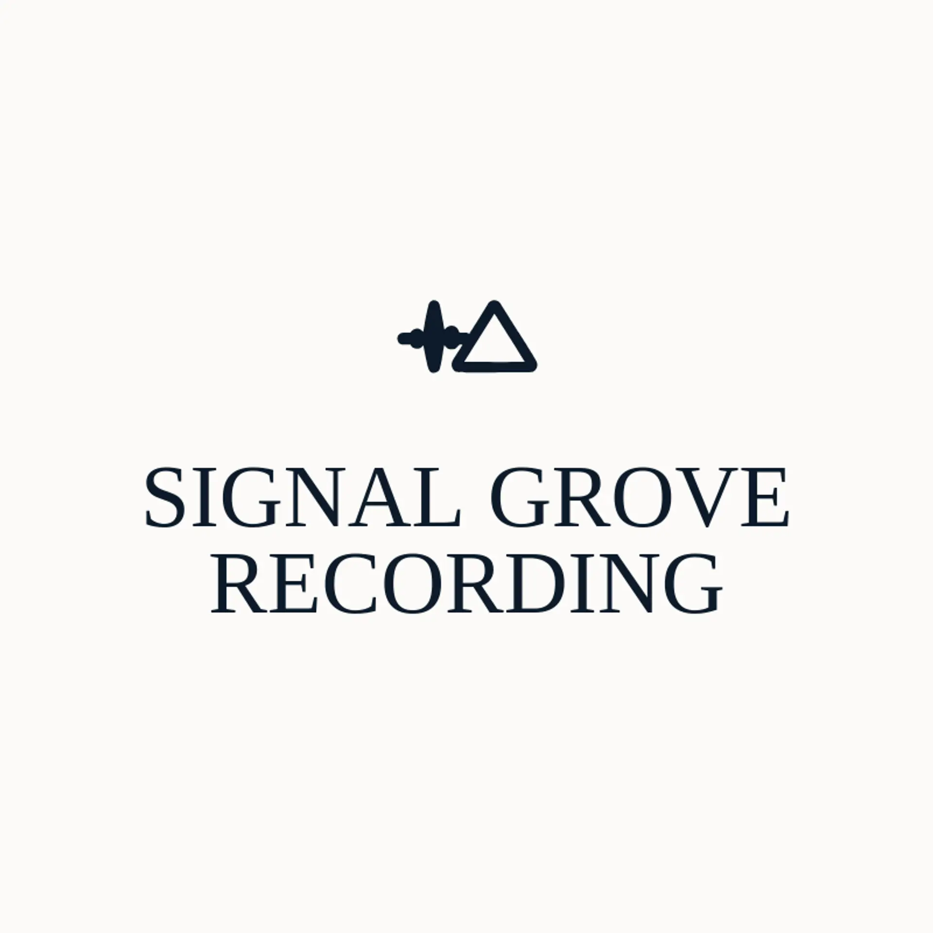 Signal Grove Recording logo for recording