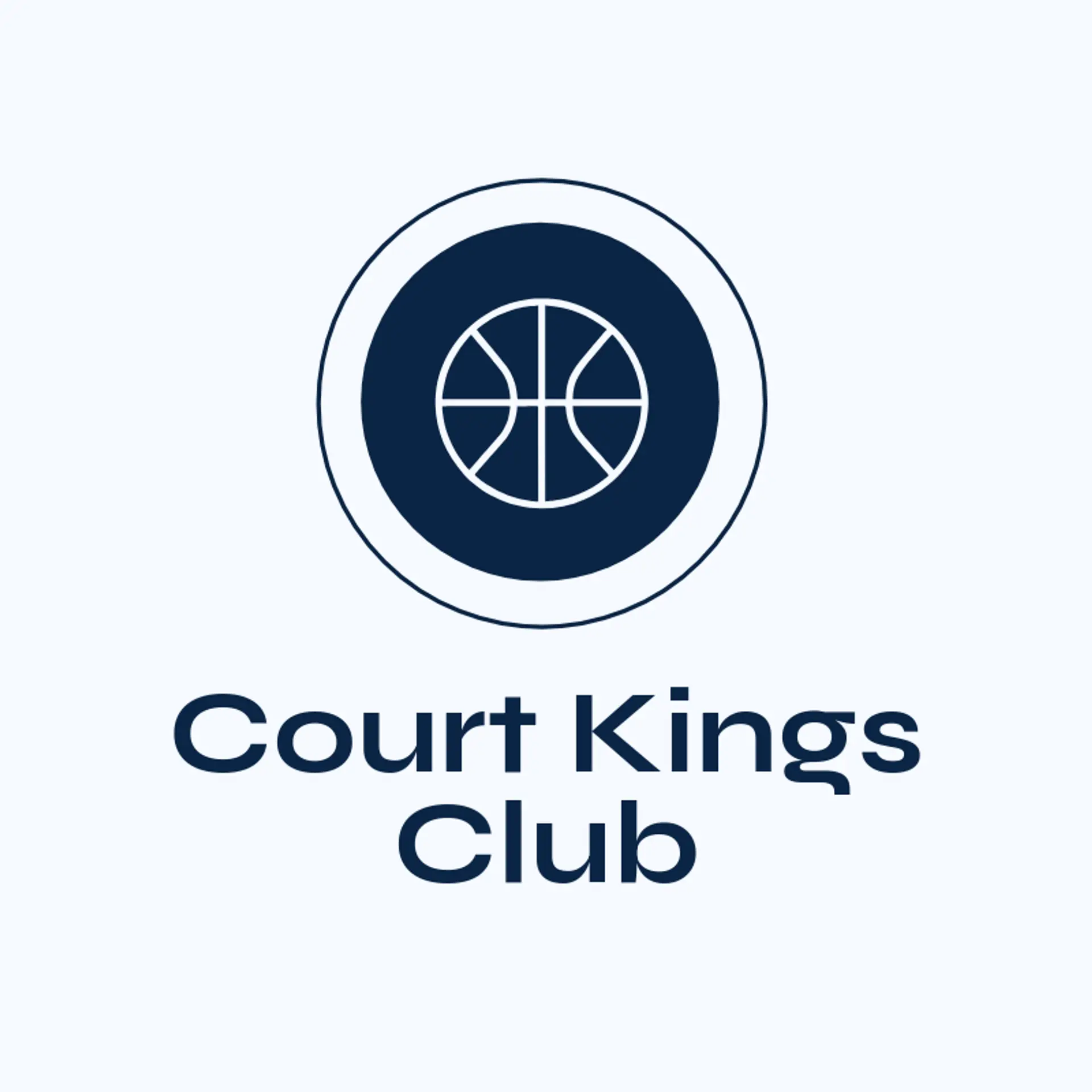 Court Kings Club logo for basketball