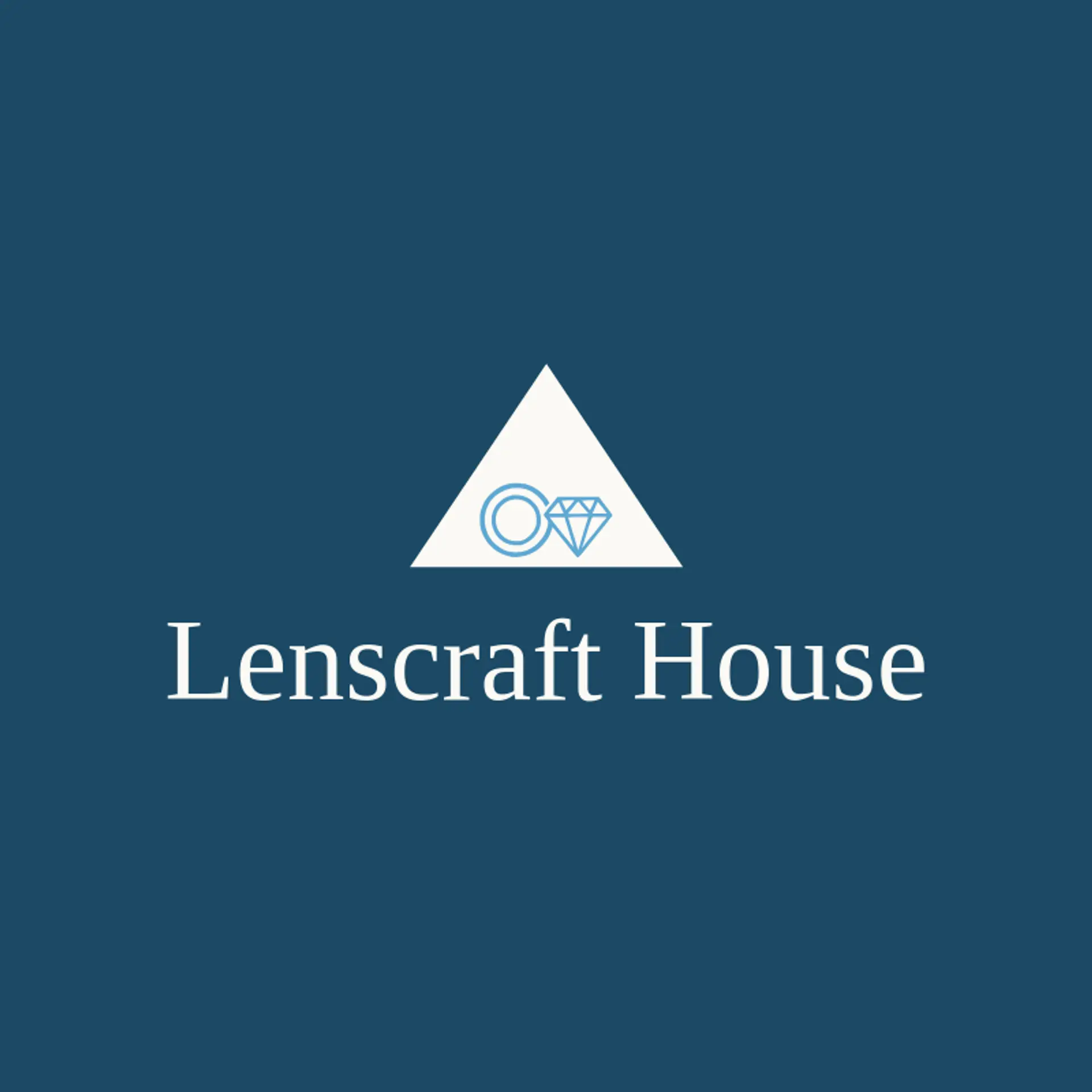 Lenscraft House logo for lens