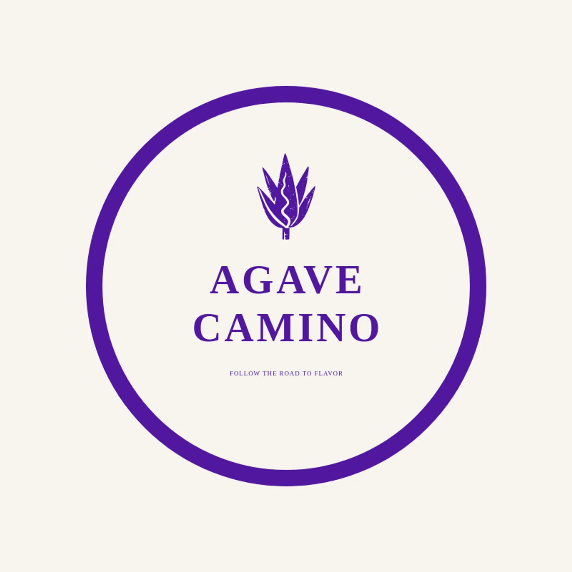 Agave Camino logo for tequila