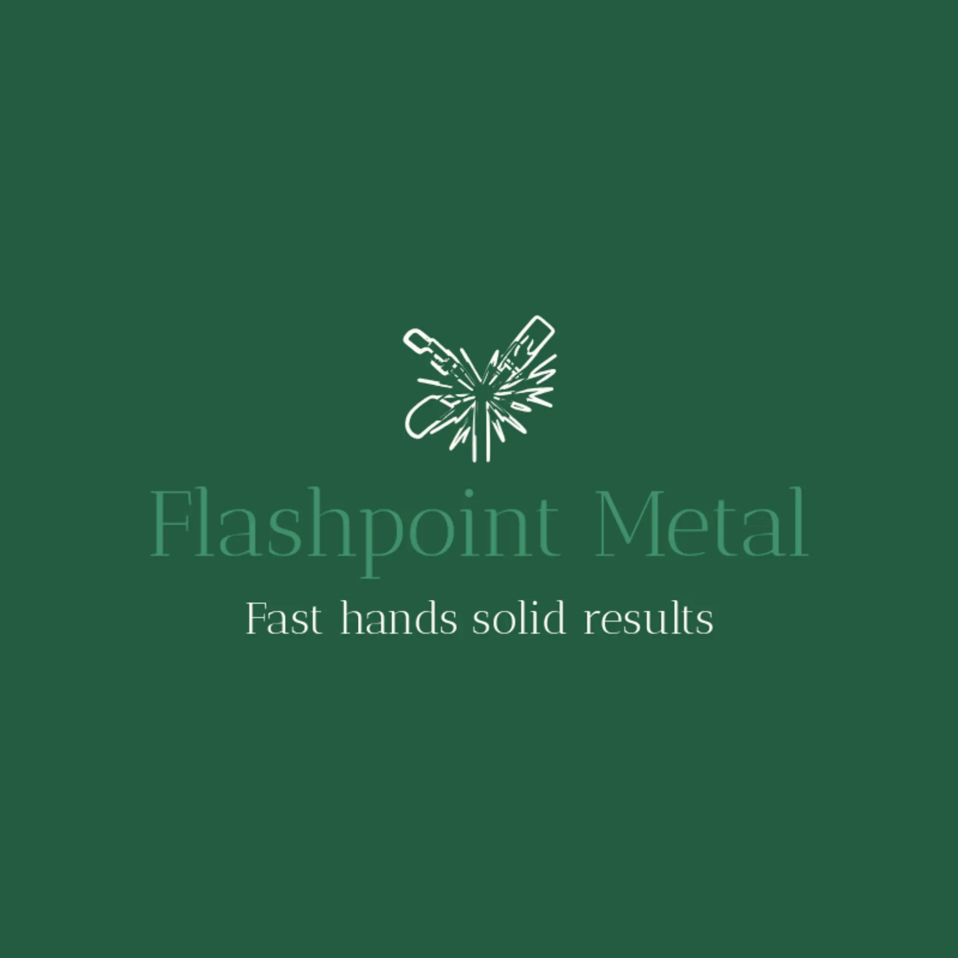 Flashpoint Metal logo for welding