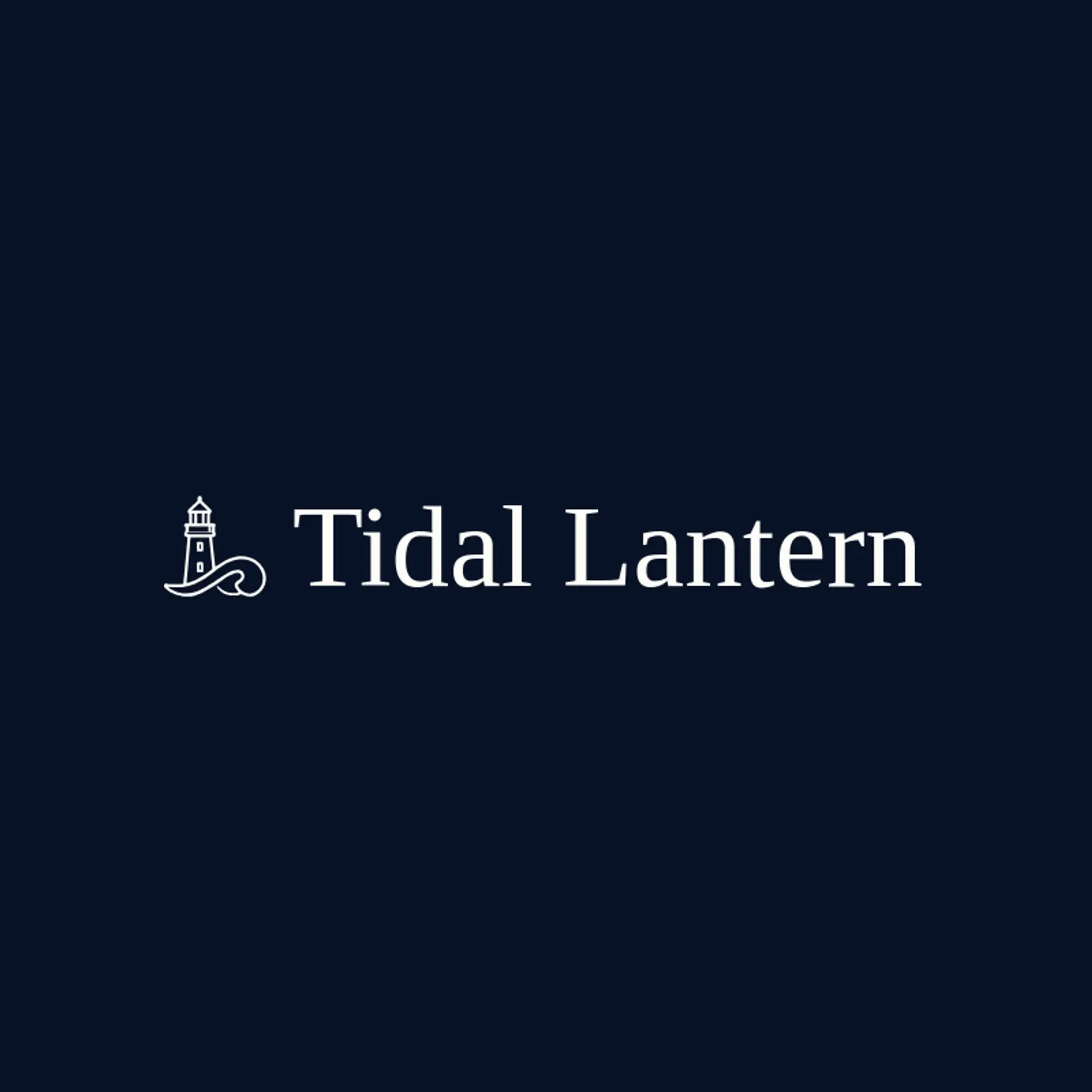 Tidal Lantern logo for ocean