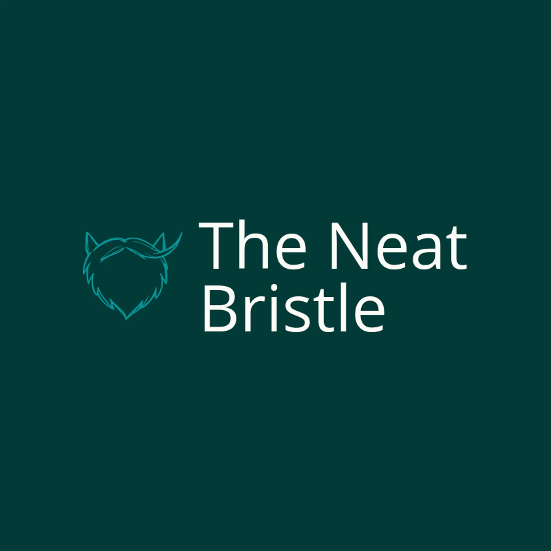 The Neat Bristle logo for beard