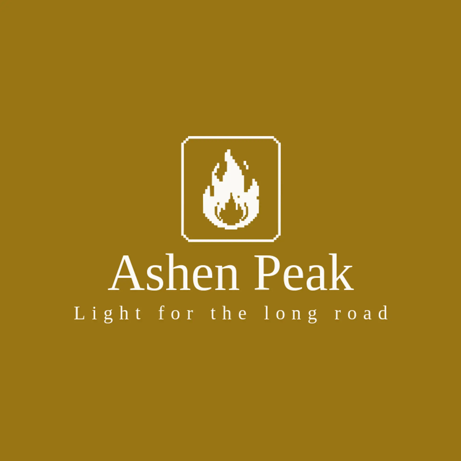 Ashen Peak logo for ember