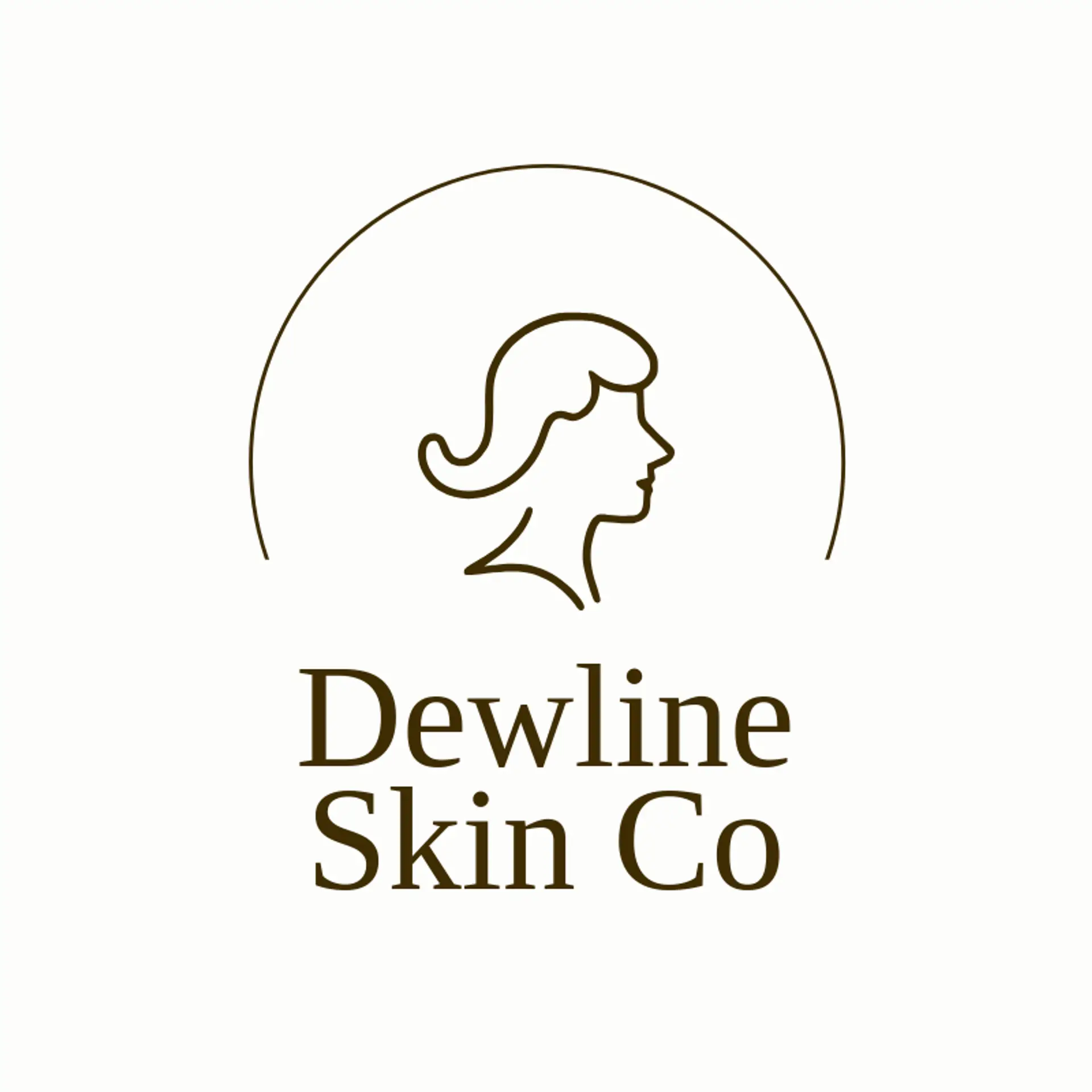 Dewline Skin Co logo for skin