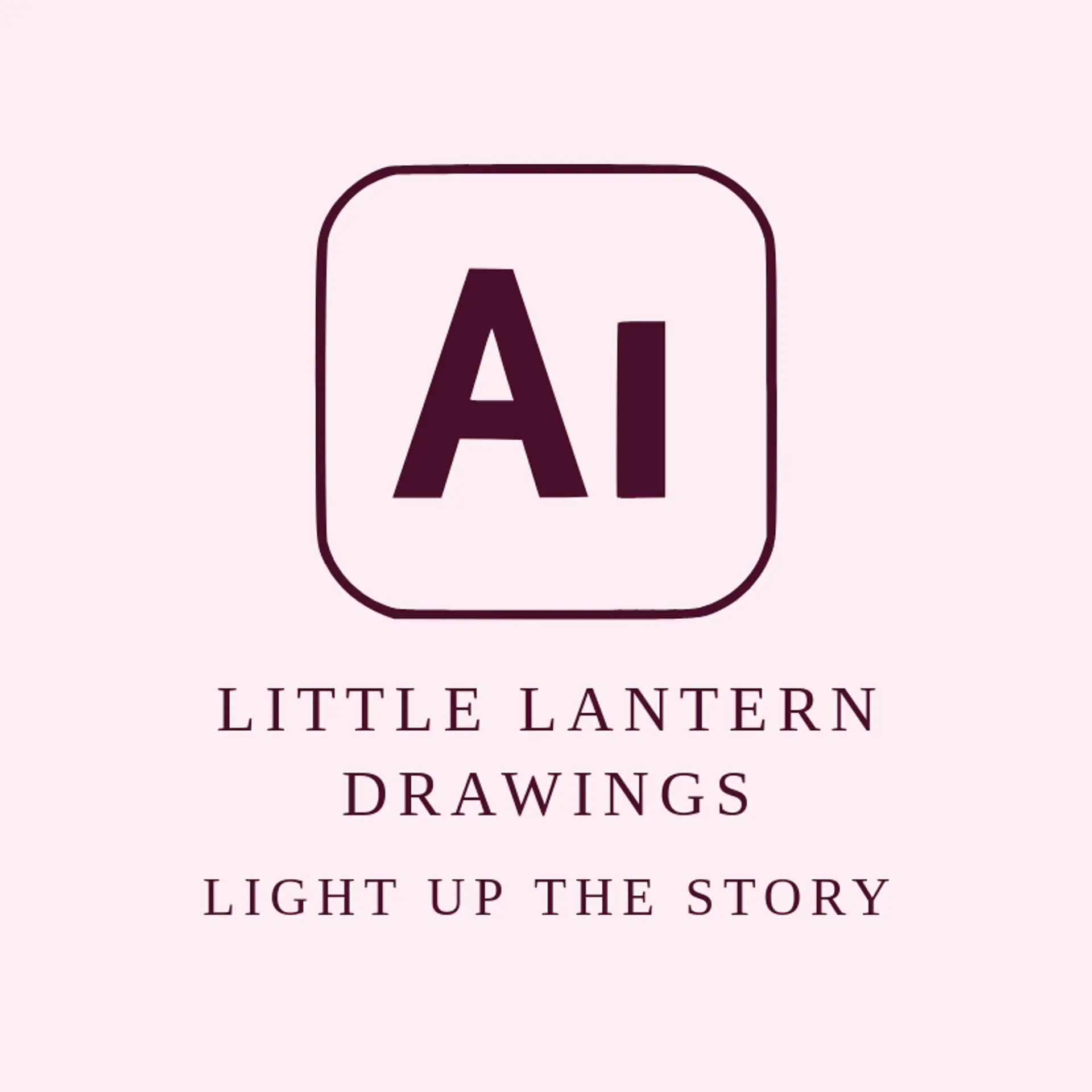 Little Lantern Drawings logo for illustrator