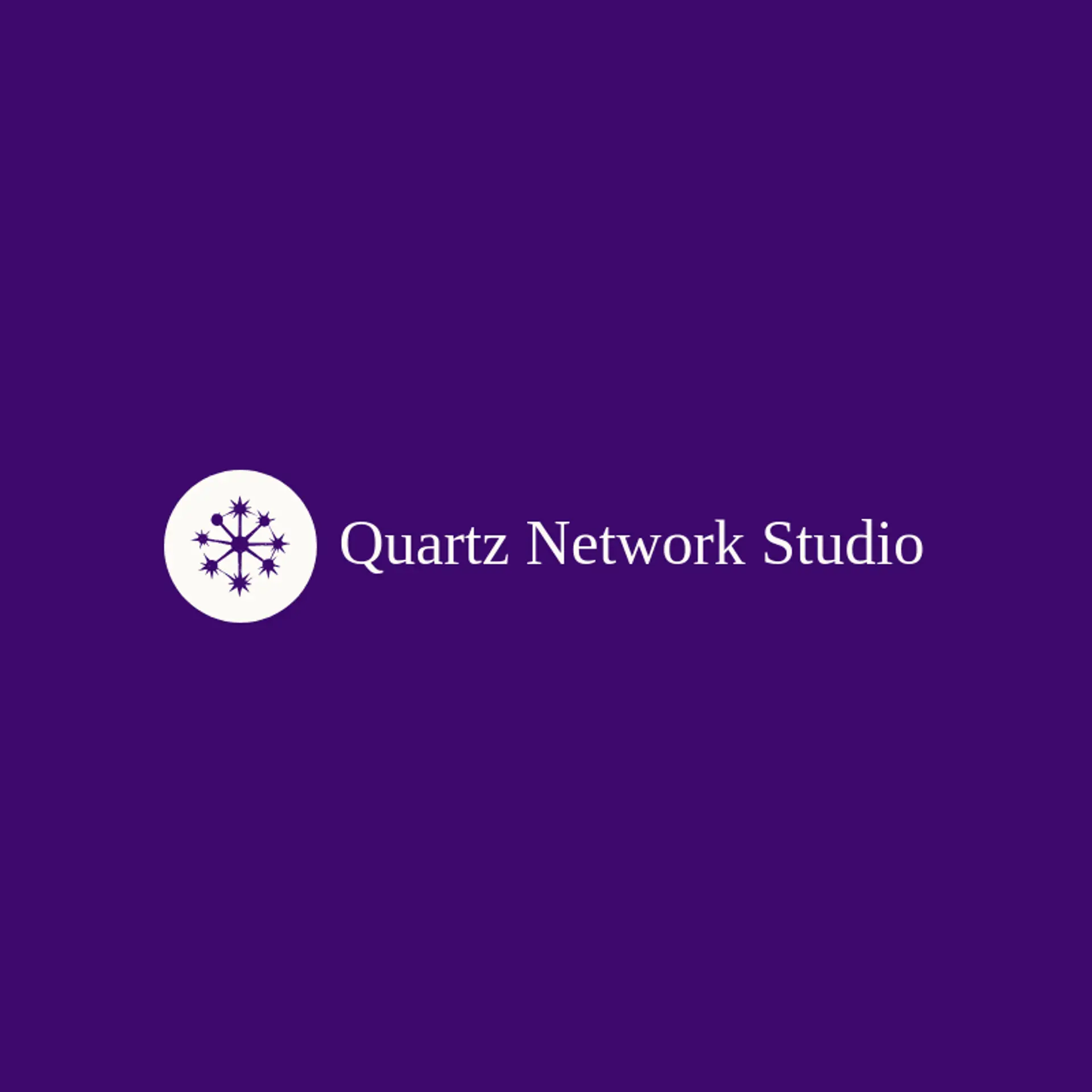 Quartz Network Studio logo for information technology