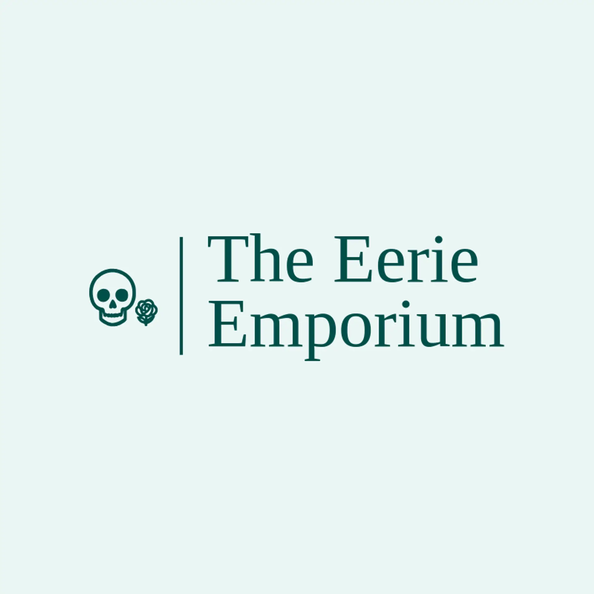 The Eerie Emporium logo for spooky