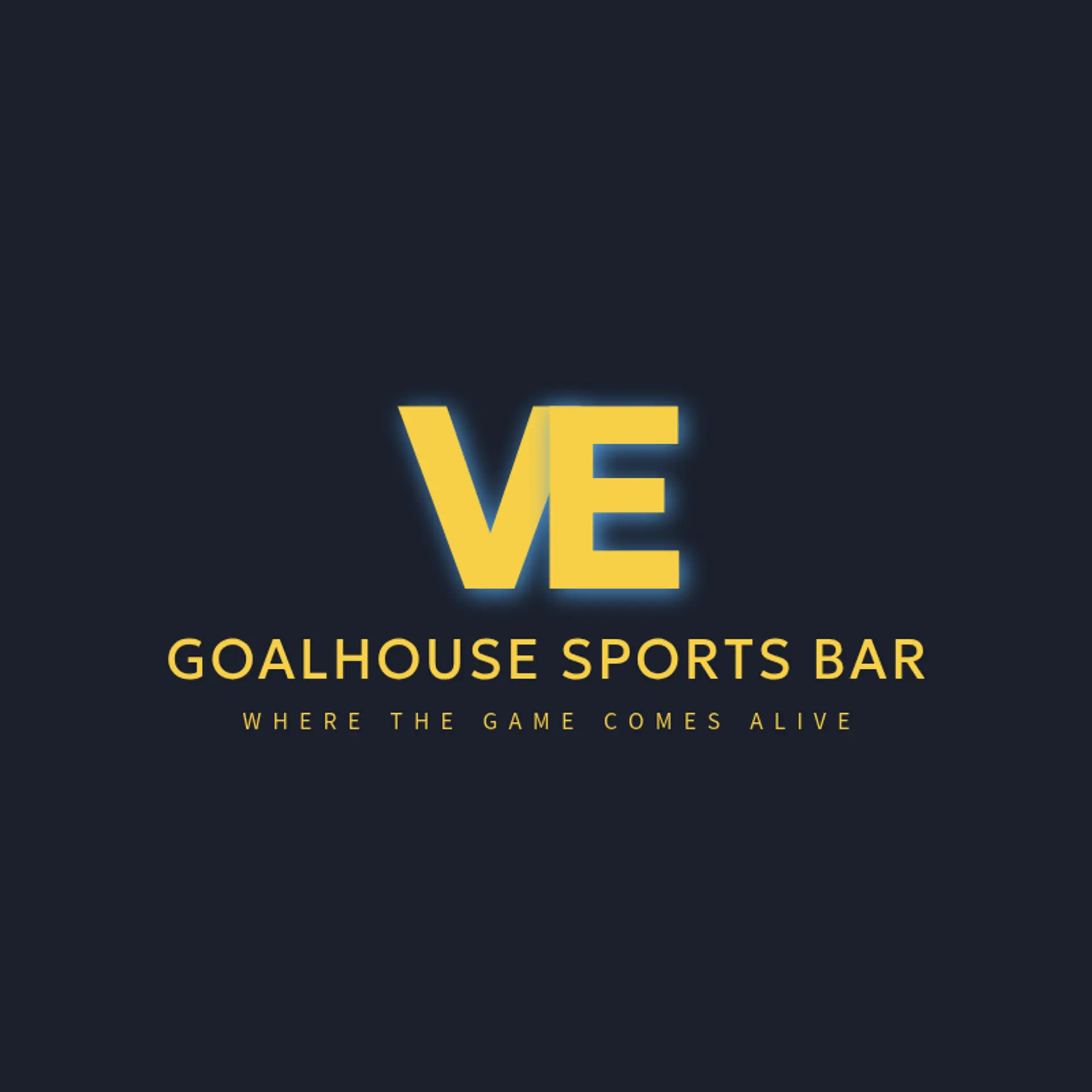Goalhouse Sports Bar logo for sports bar