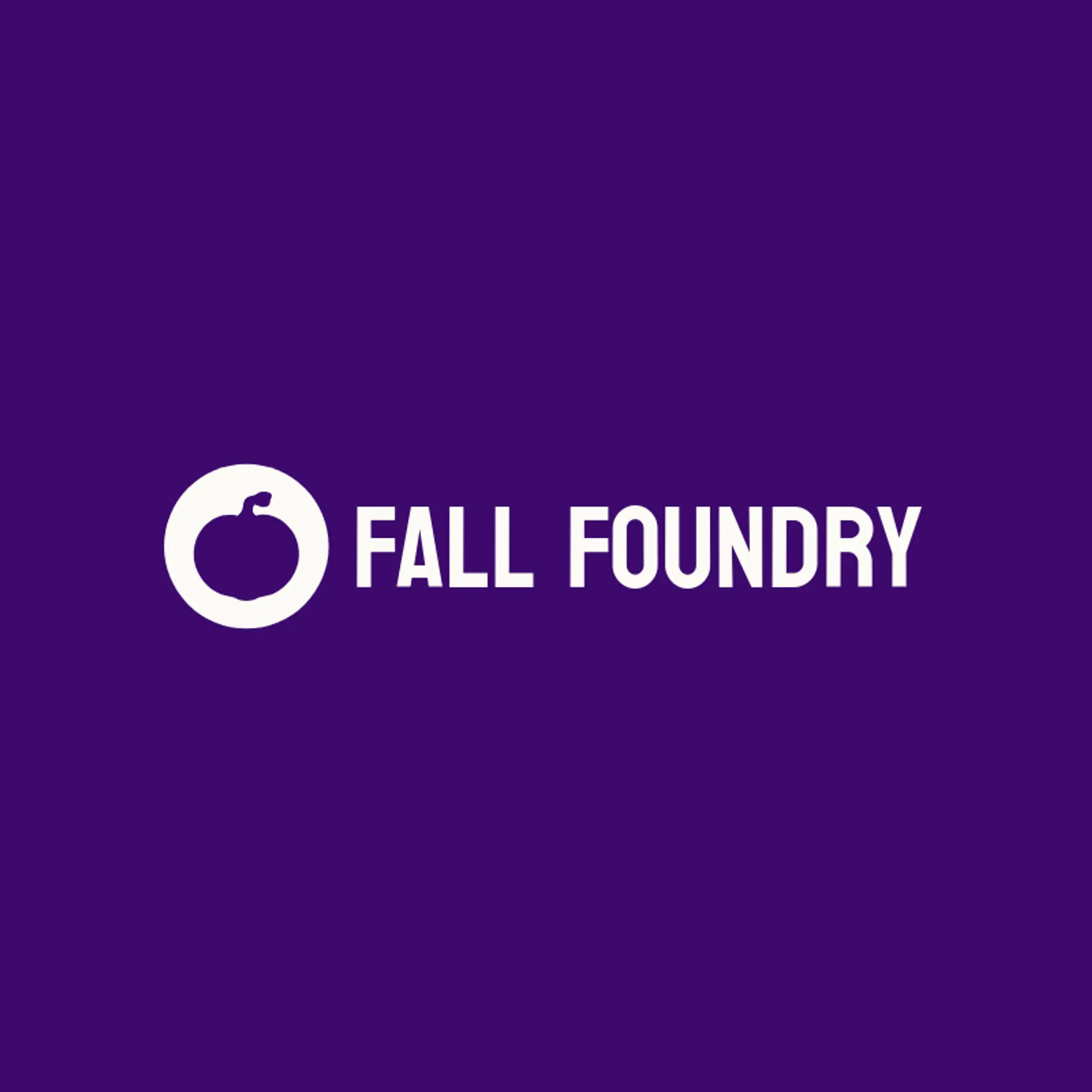 Fall Foundry logo for pumpkin