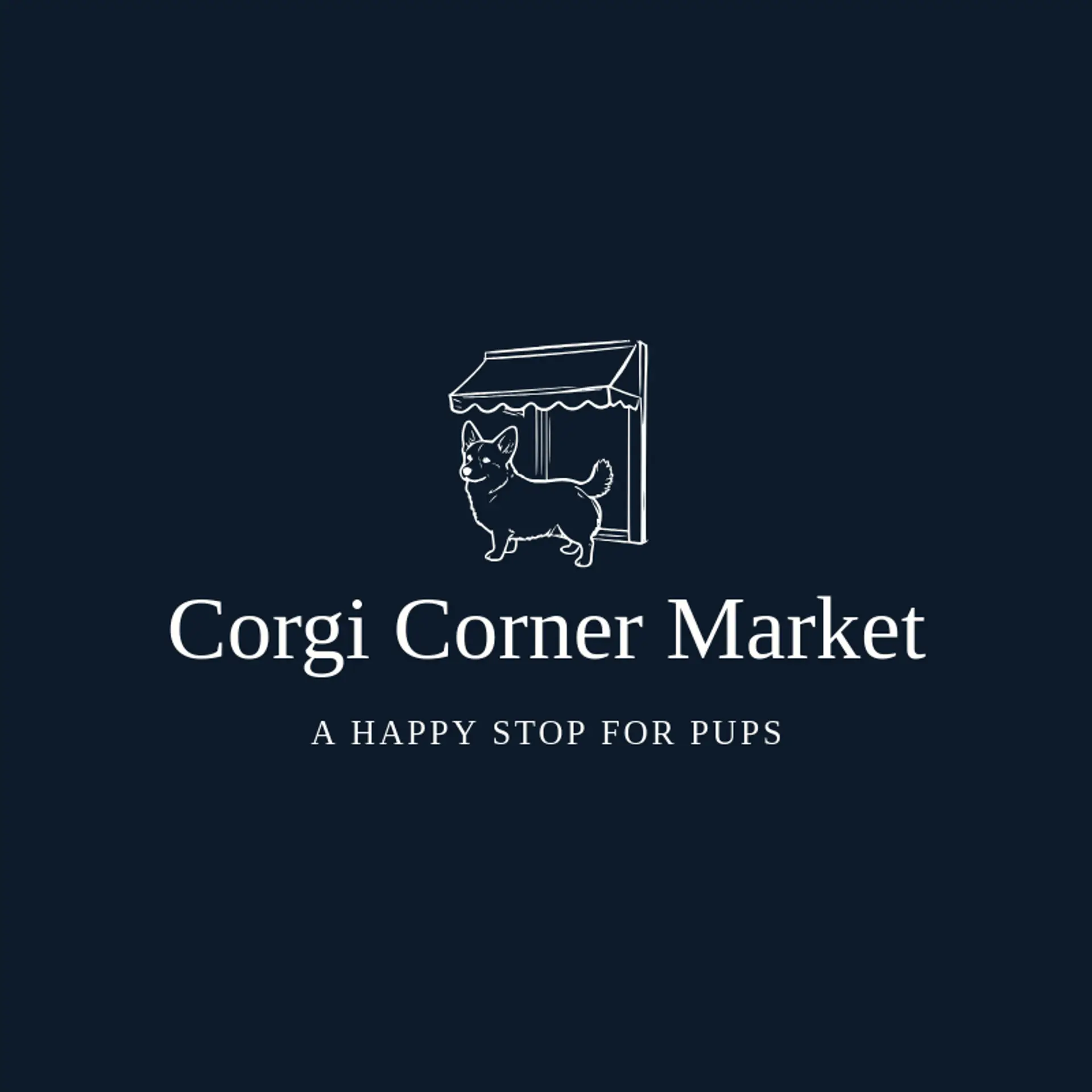 Corgi Corner Market logo for corgi
