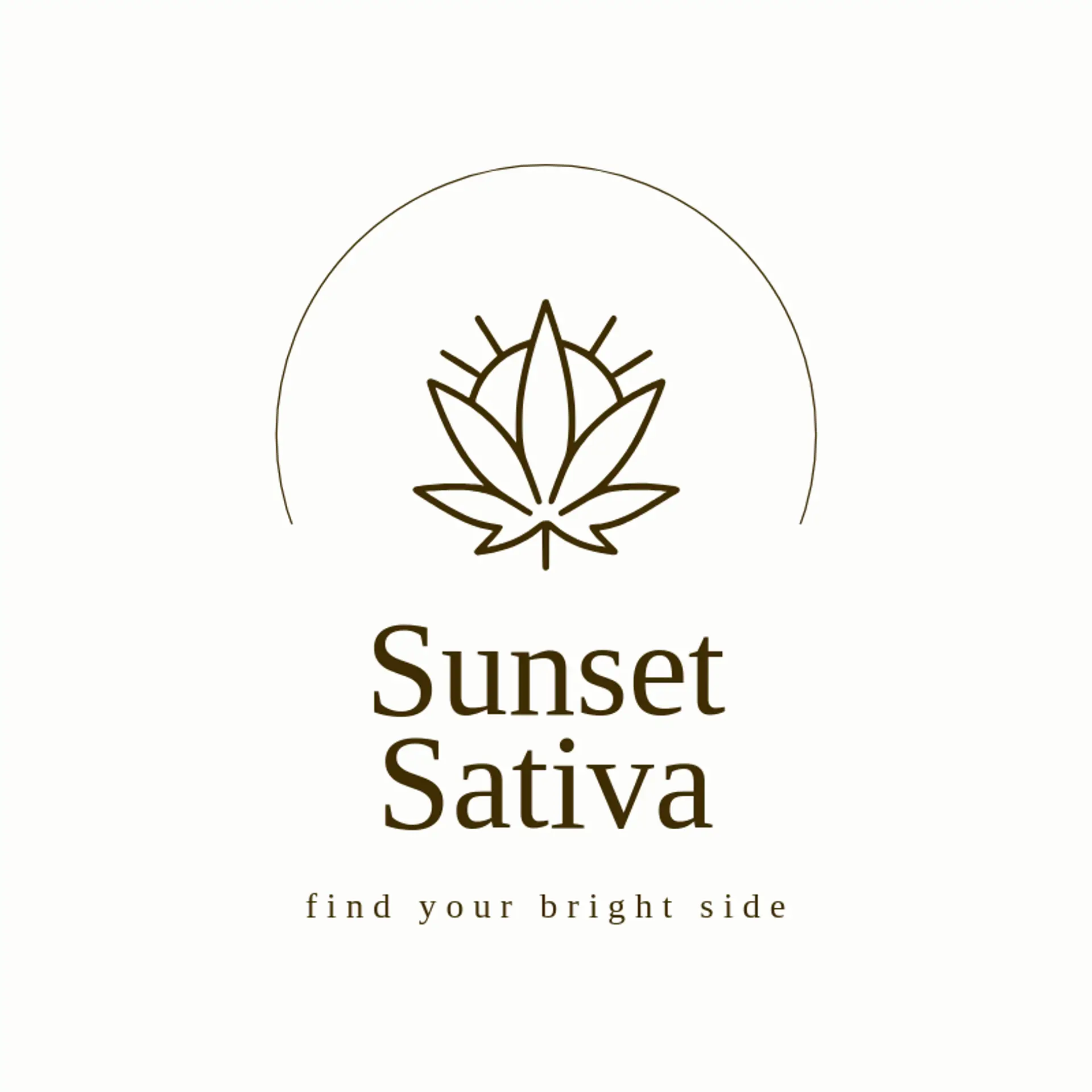 Sunset Sativa logo for marijuana