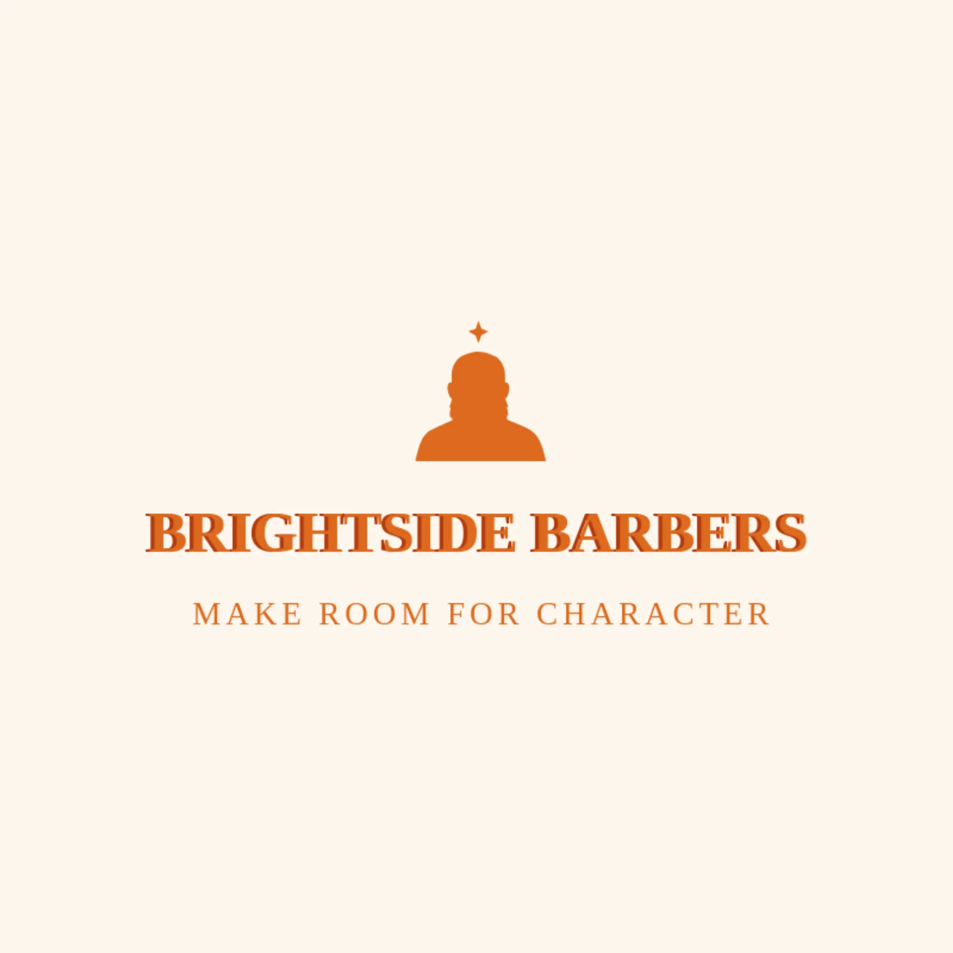 Brightside Barbers logo for beard