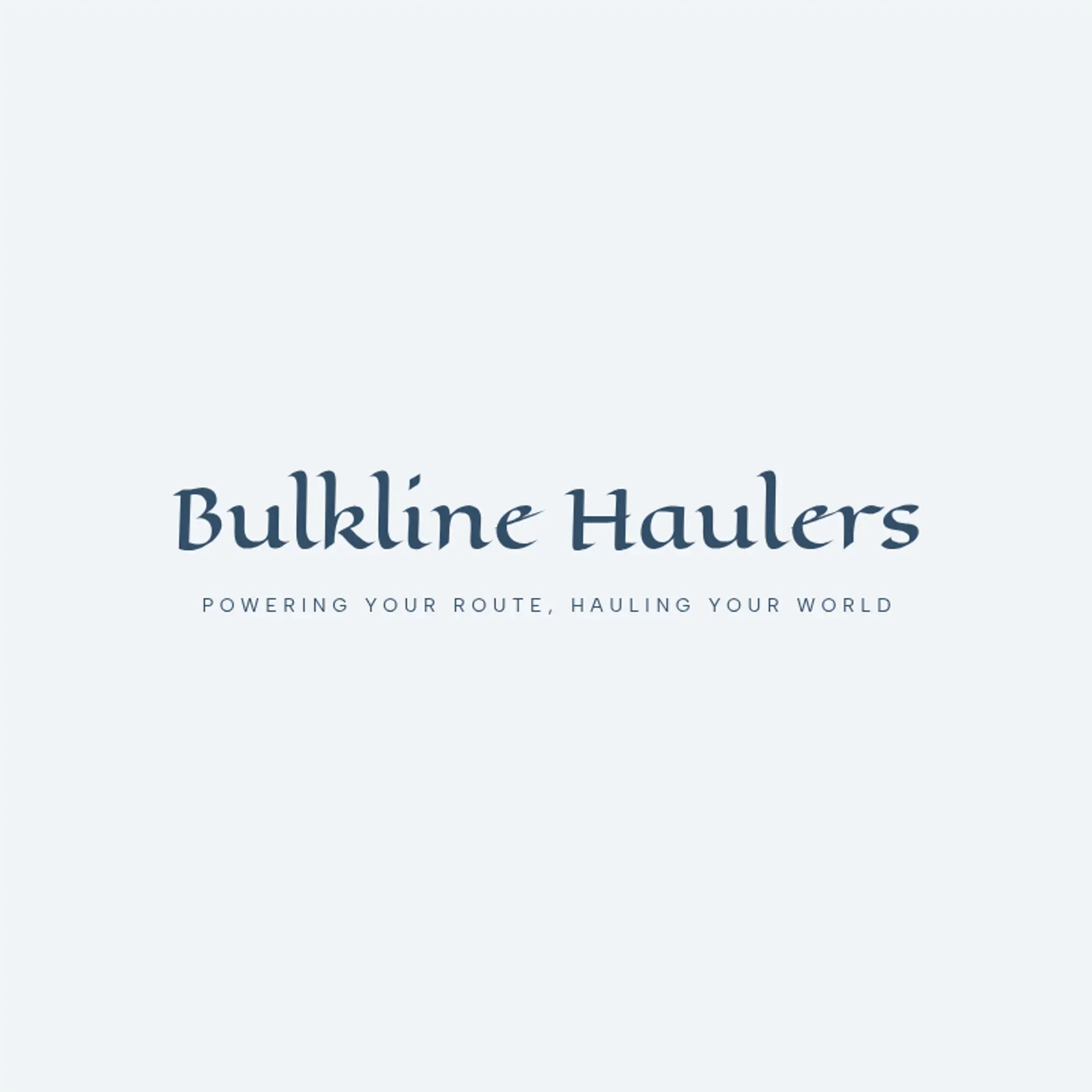 BulkLine Haulers logo for automotive truck