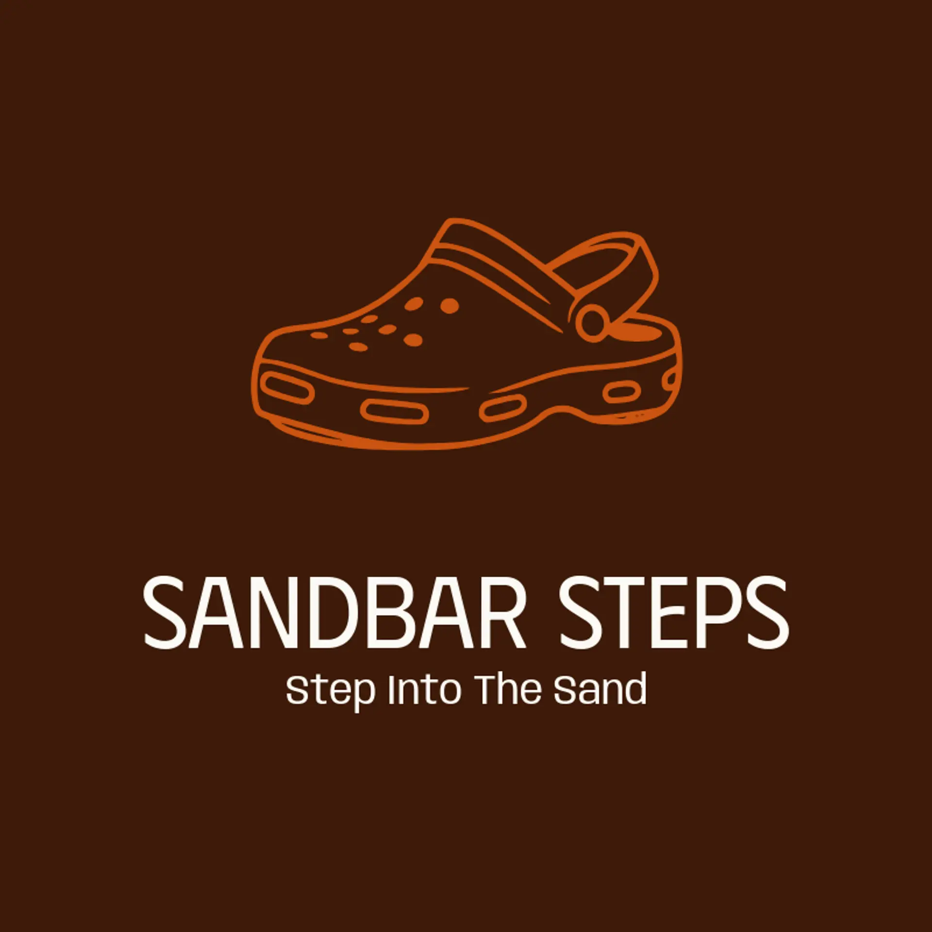 Sandbar Steps logo for sandals
