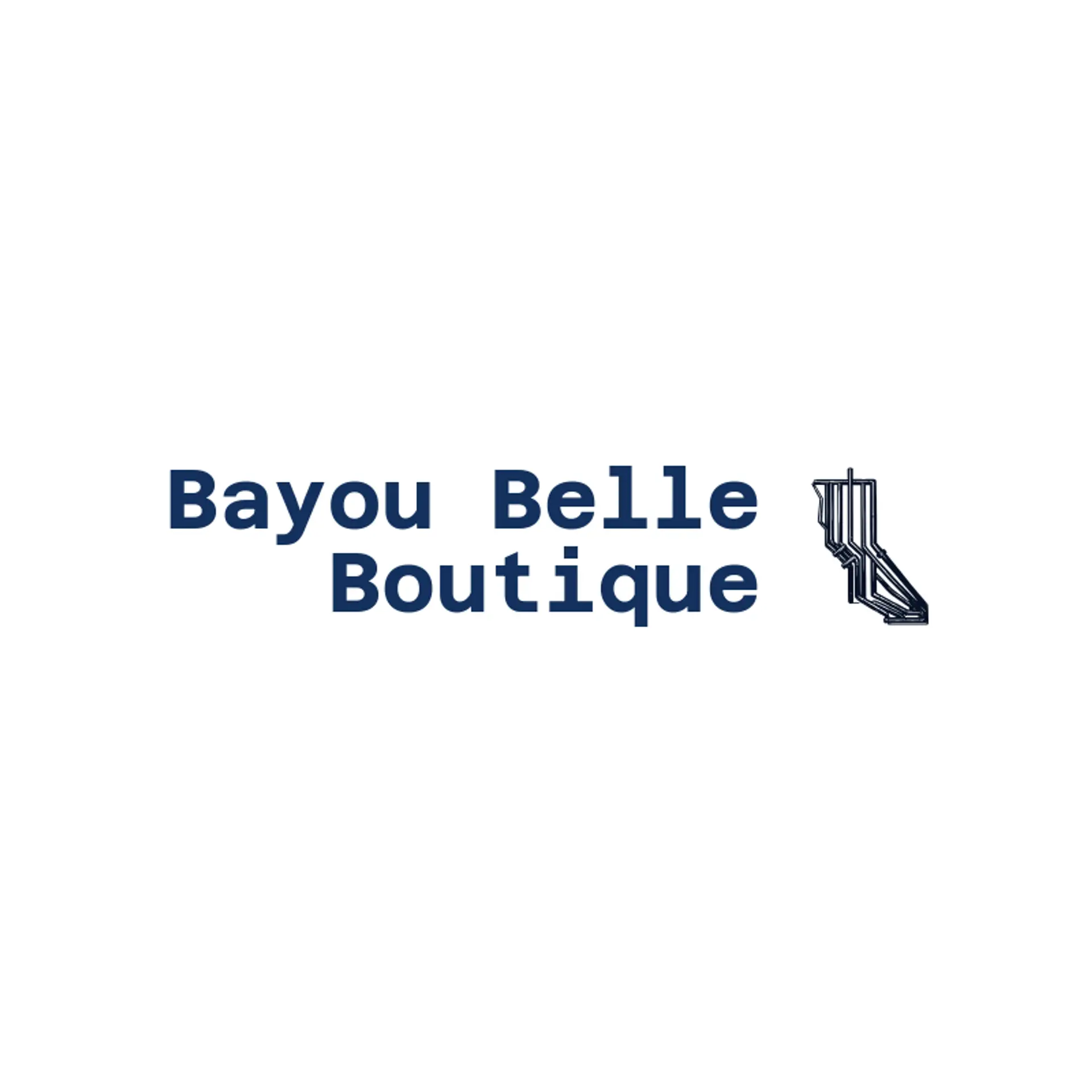Bayou Belle Boutique logo for louisiana