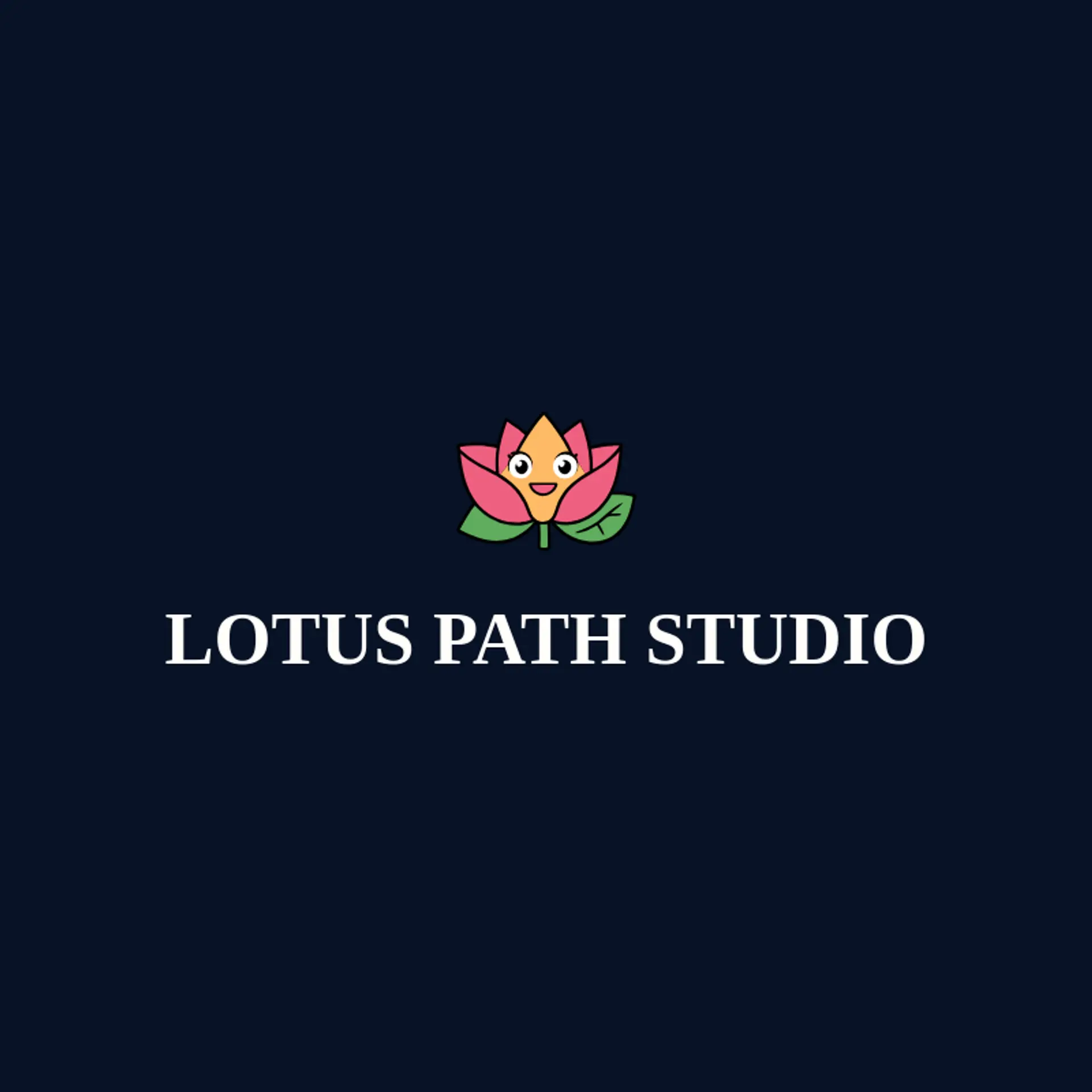 Lotus Path Studio logo for buddhism