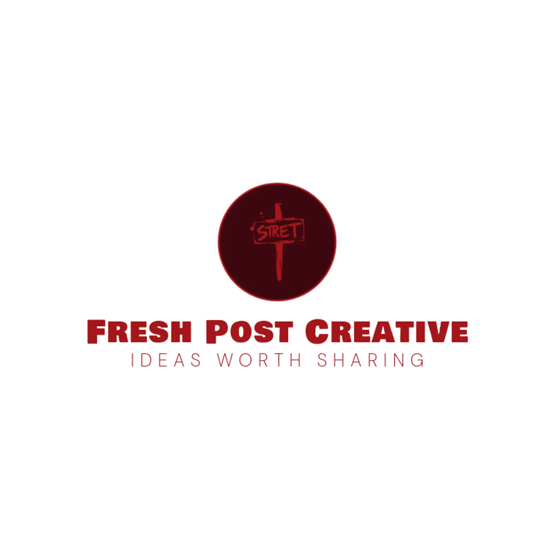 Fresh Post Creative logo for post
