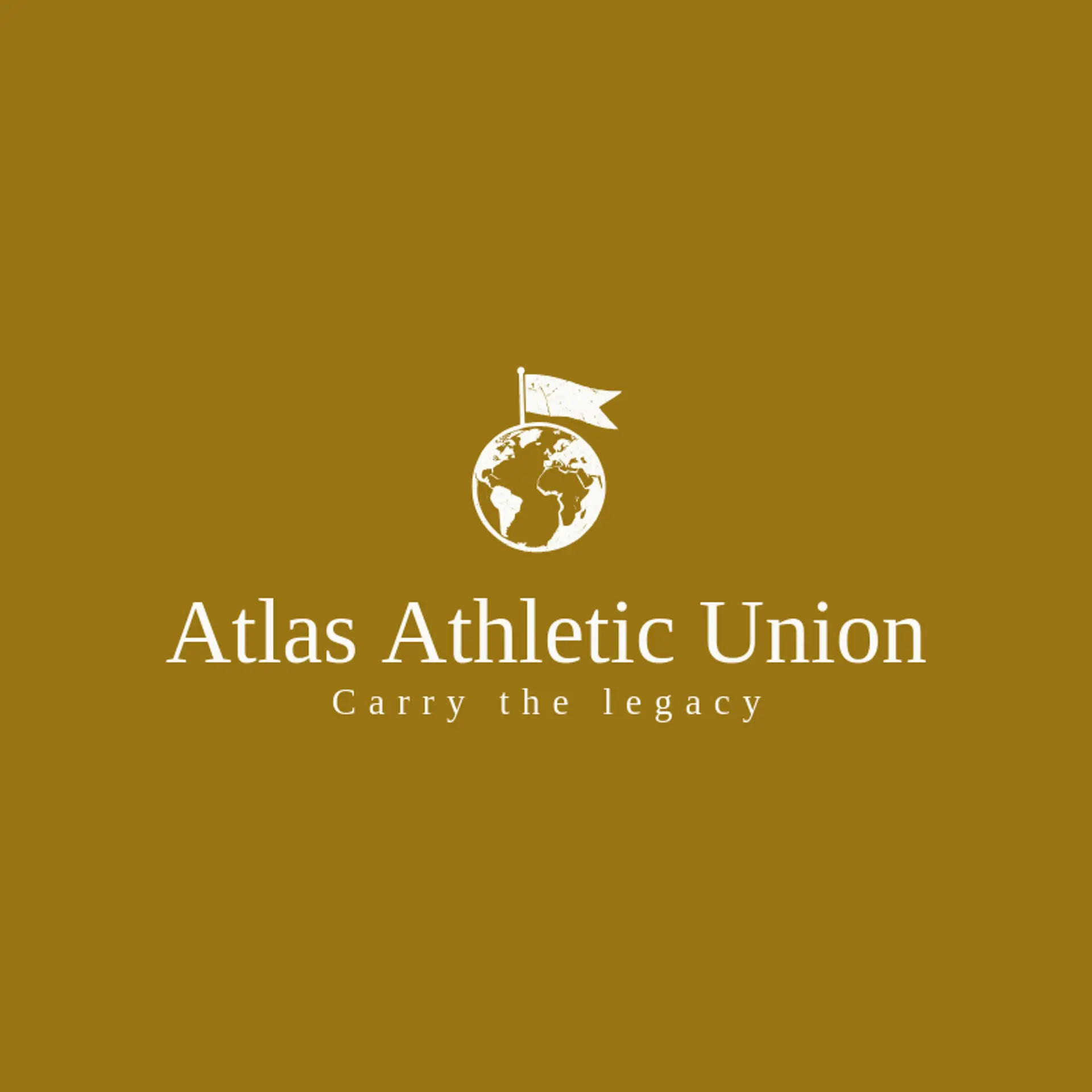 Atlas Athletic Union logo for varsity