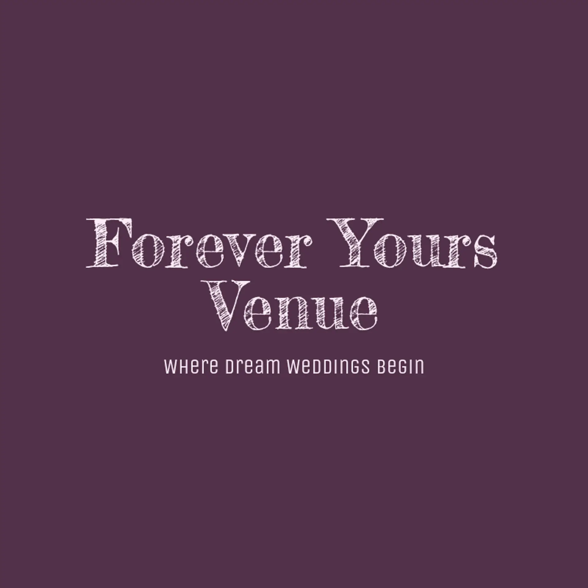 Enchanted Vows Estate logo for wedding venue