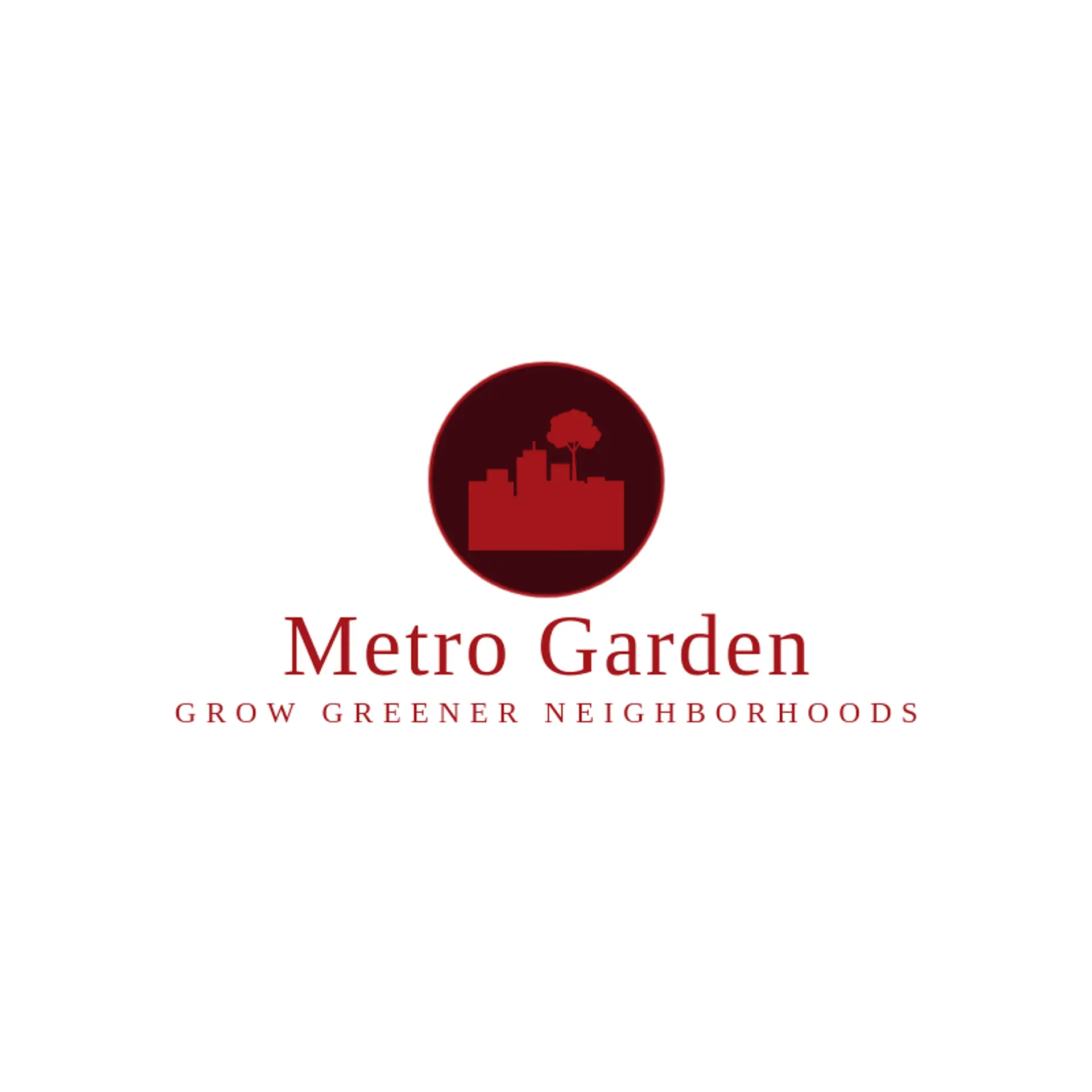 Metro Garden logo for metropolis