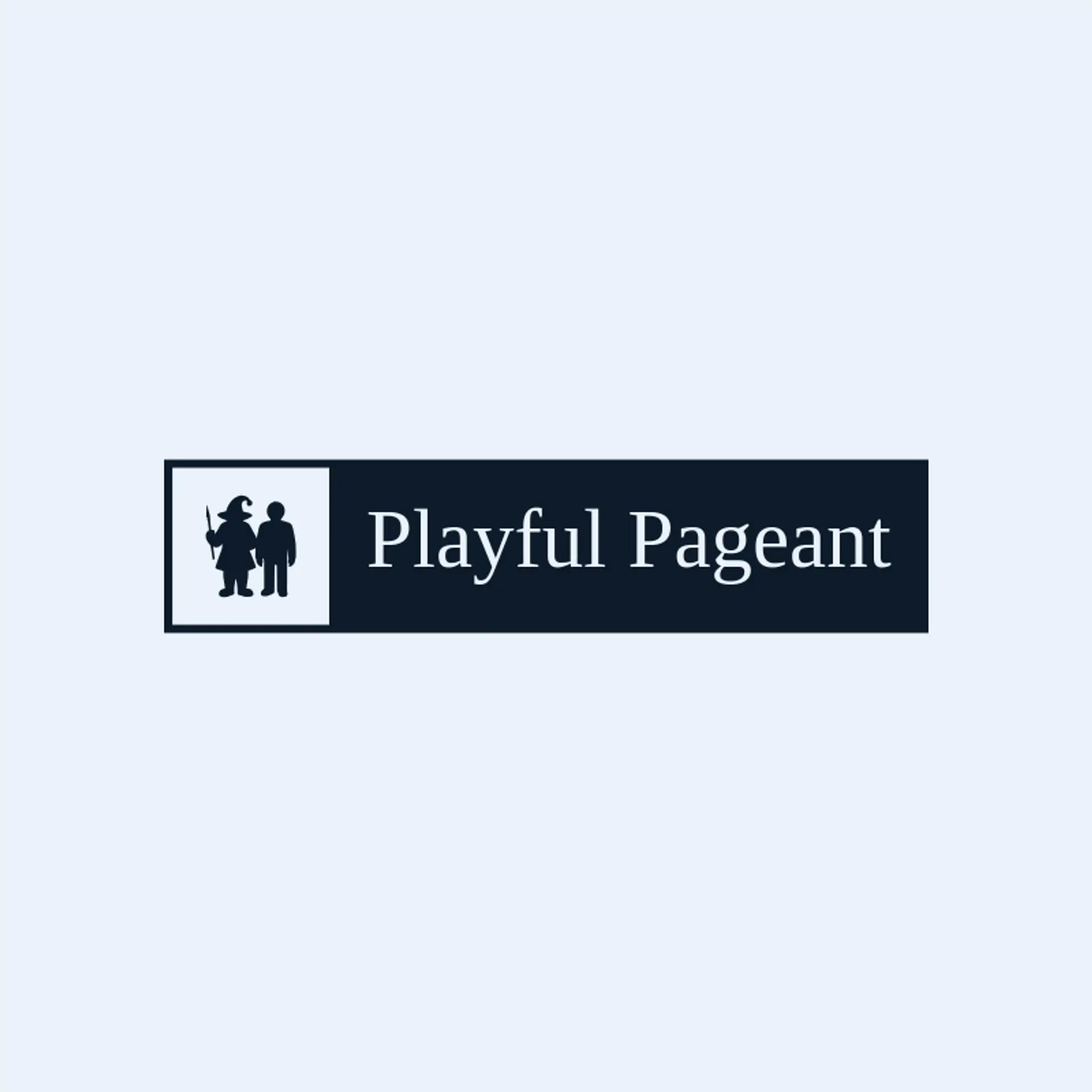 Playful Pageant logo for jester