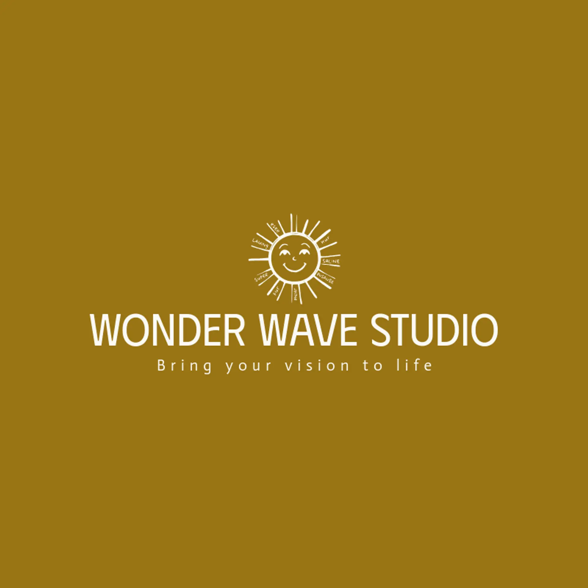 Wonder Wave Studio logo for super