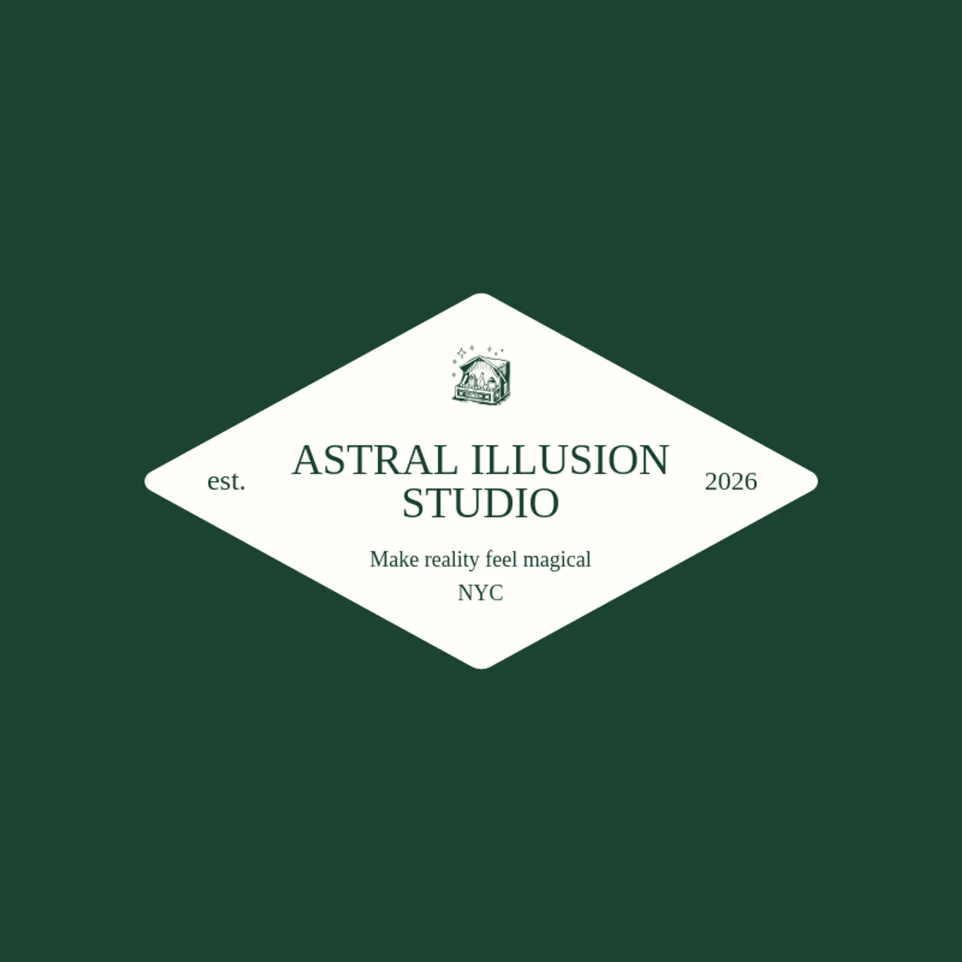 Astral Illusion Studio logo for magic