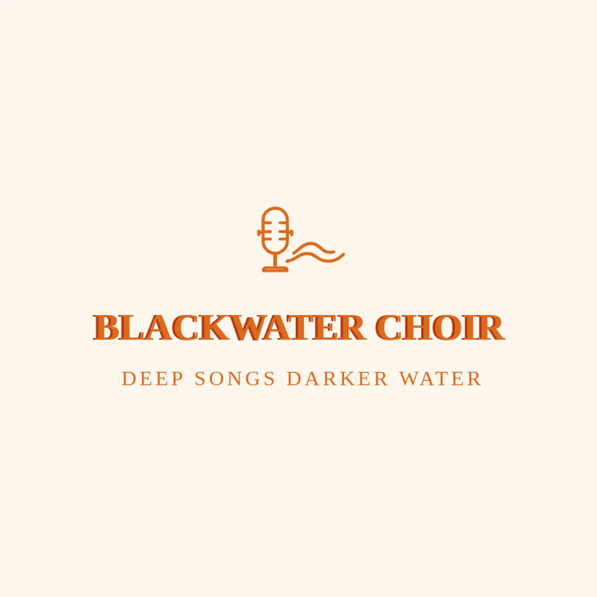 Blackwater Choir logo for rock band