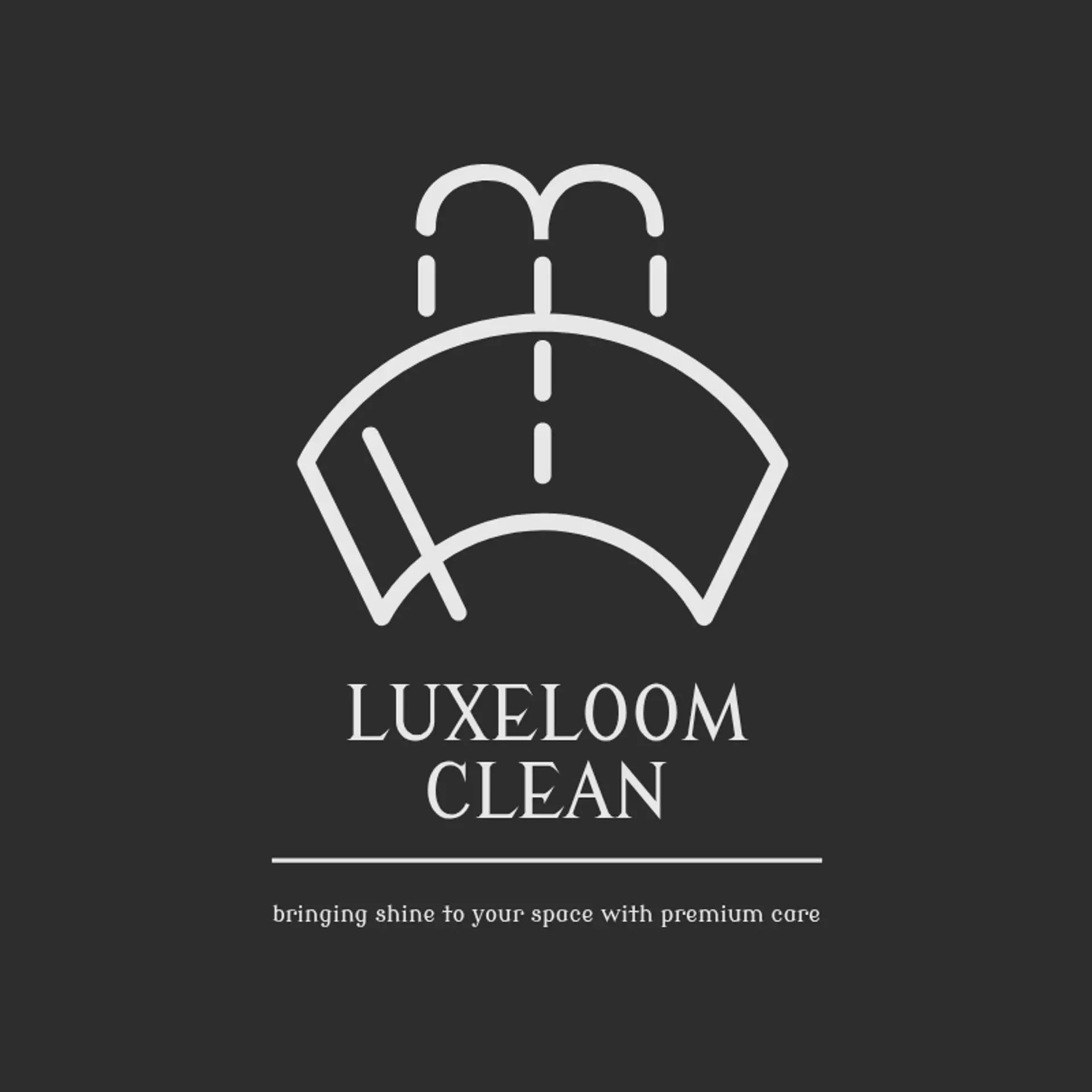 LuxeLoom Clean logo for blg cleaning service