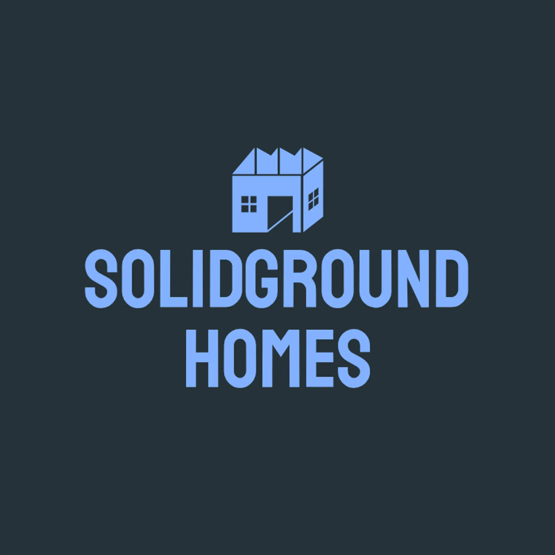 SolidGround Homes logo for home construction