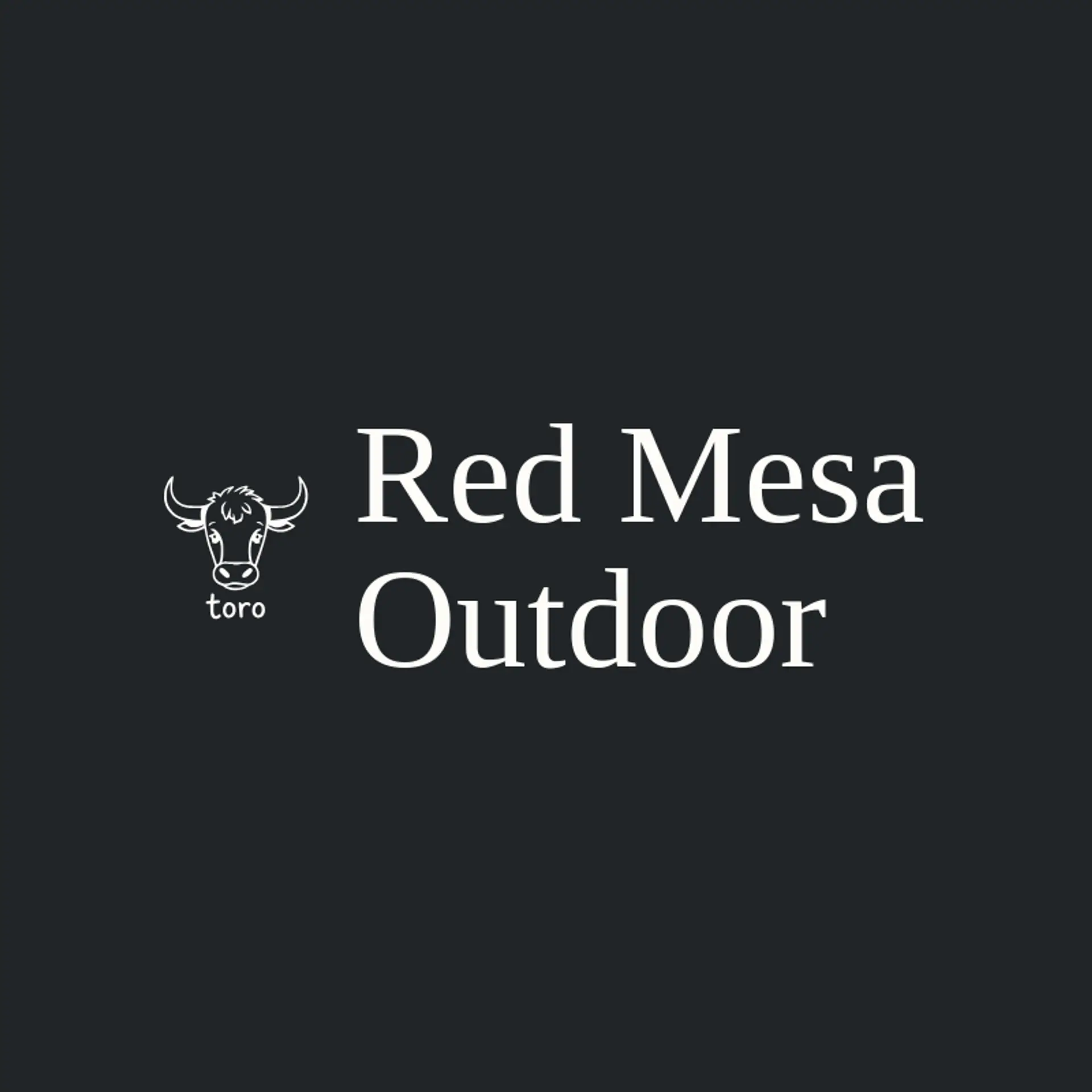 Red Mesa Outdoor logo for toro