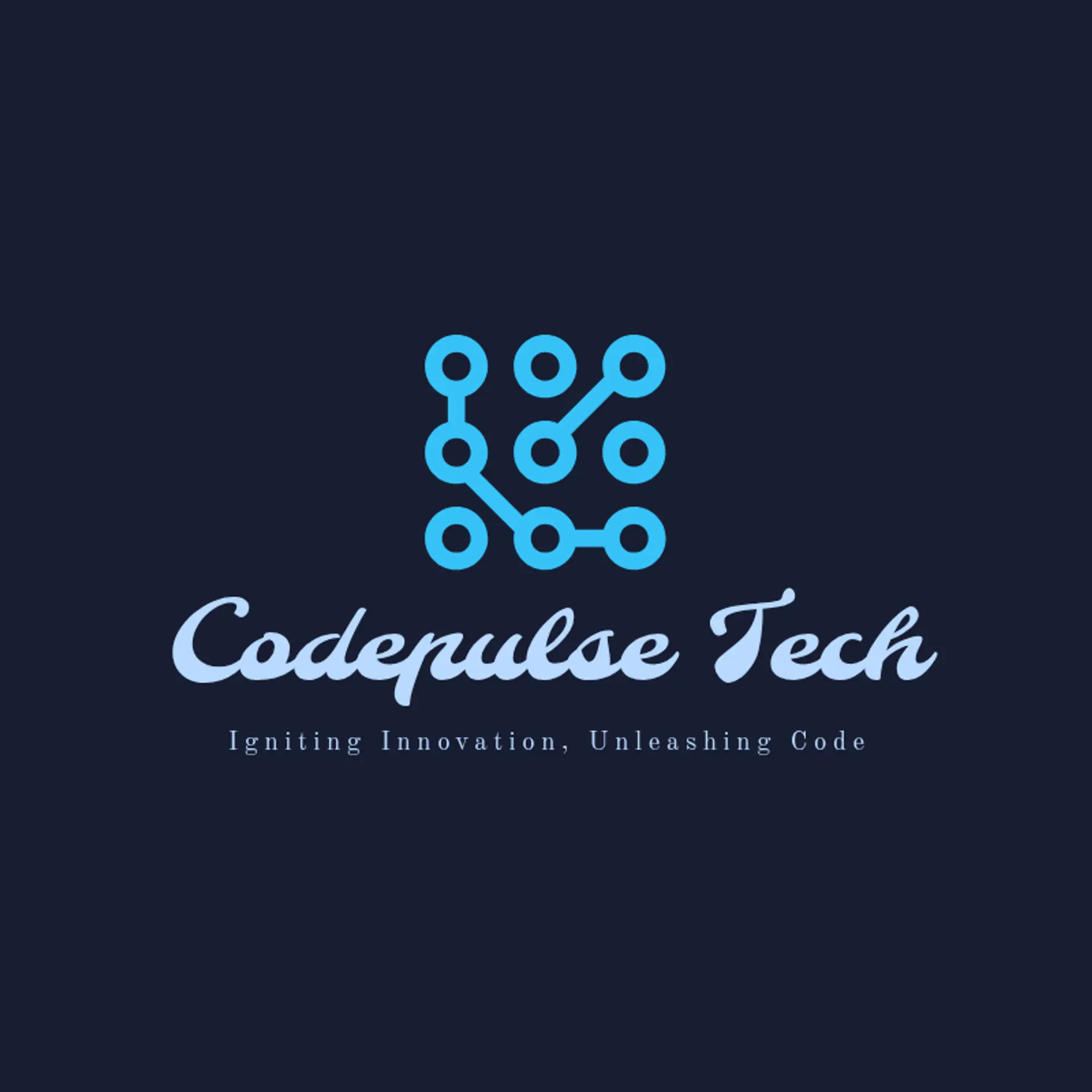 CodePulse Tech logo for tech company