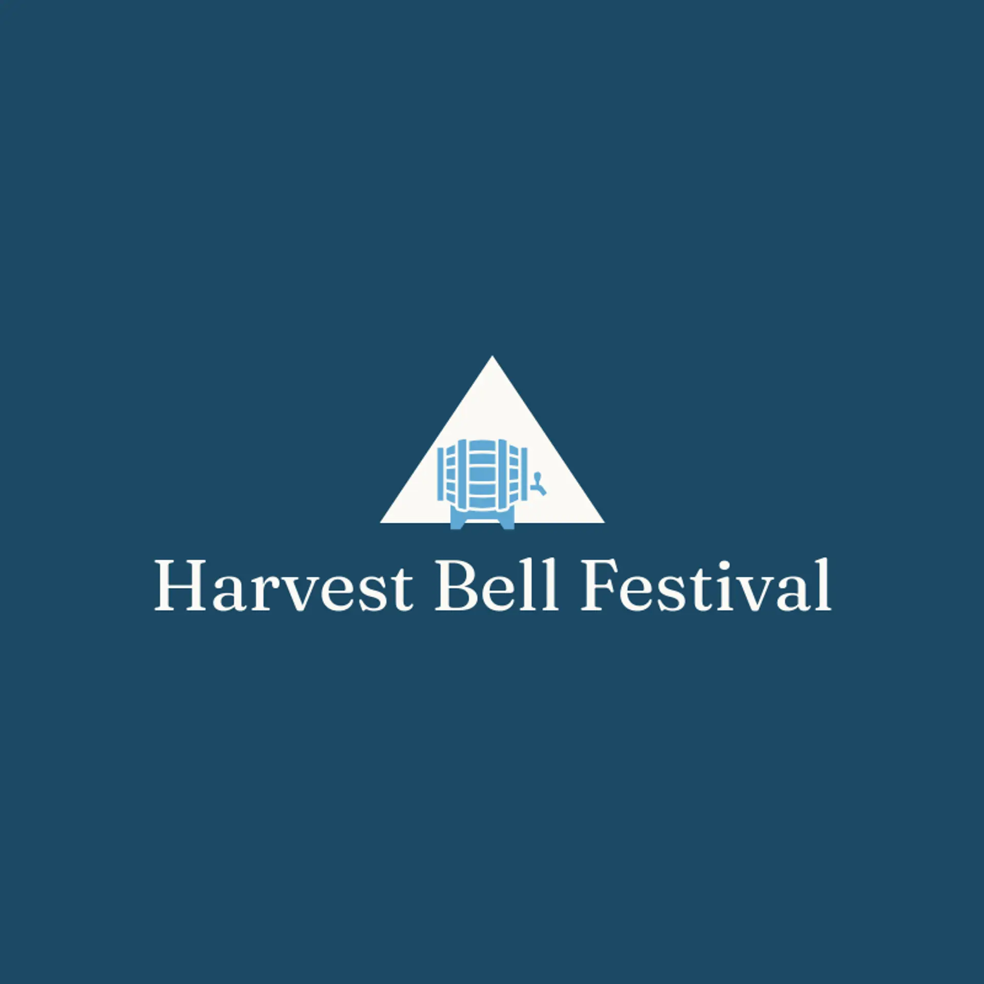 Harvest Bell Festival logo for oktoberfest