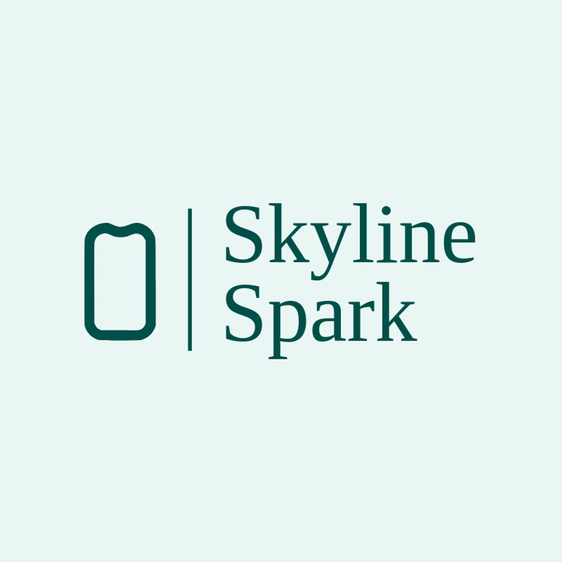 Skyline Spark logo for energy drink